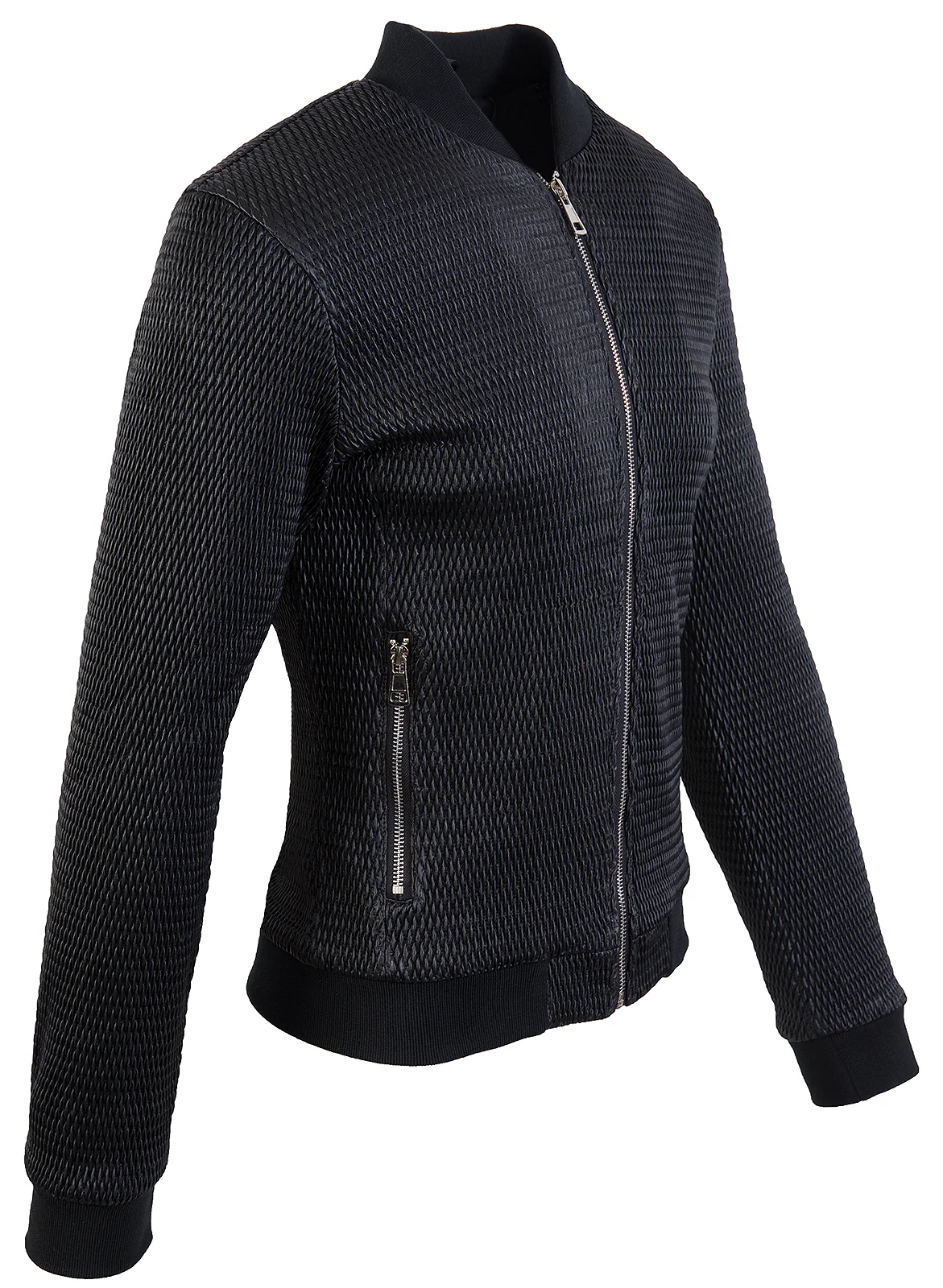 Herren Bomberjacke mit Stehkragen H-075 - Image 3