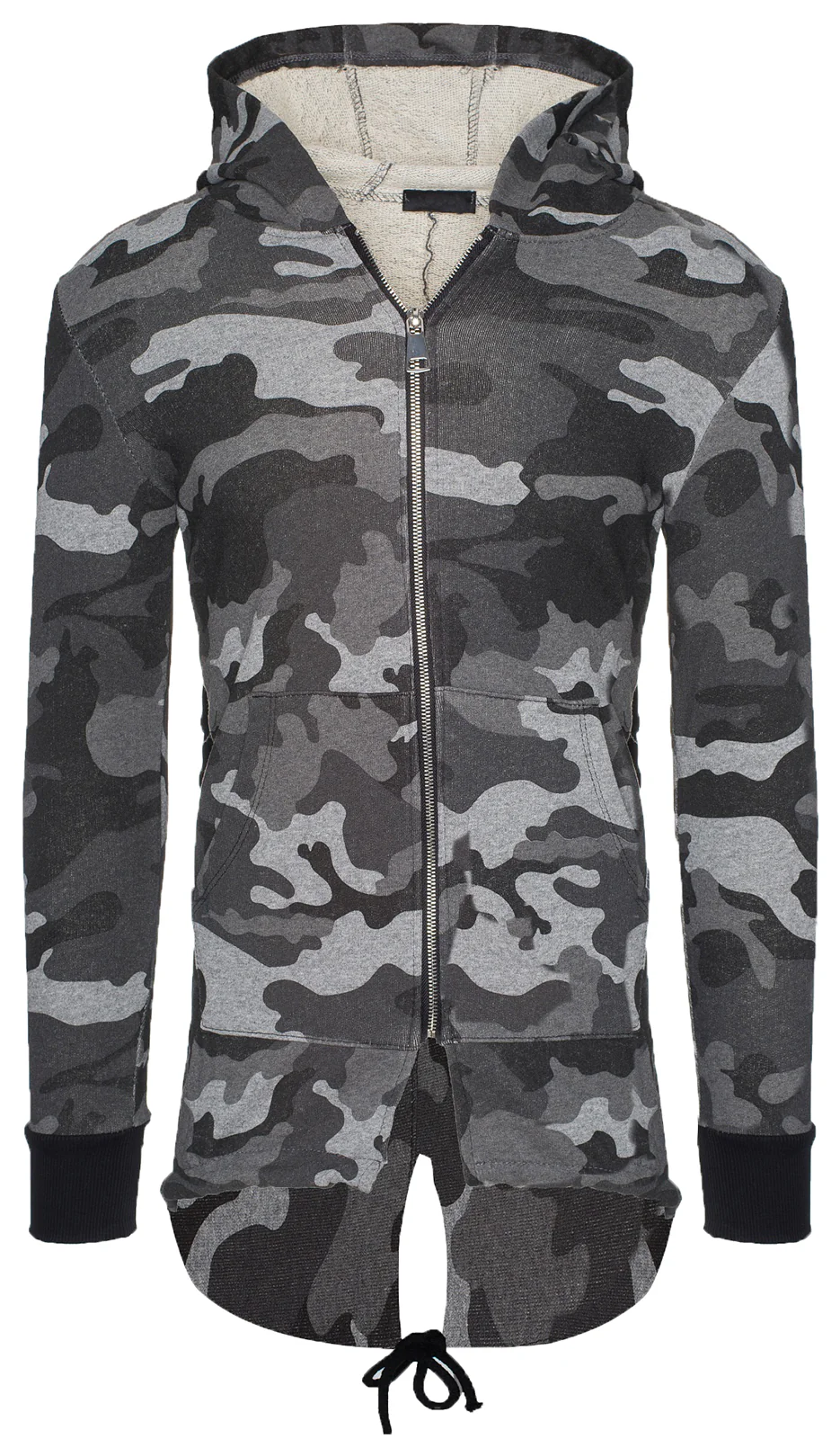 Herren Camouflage Kapuzenjacke Swetjacke H-106 - Image 4