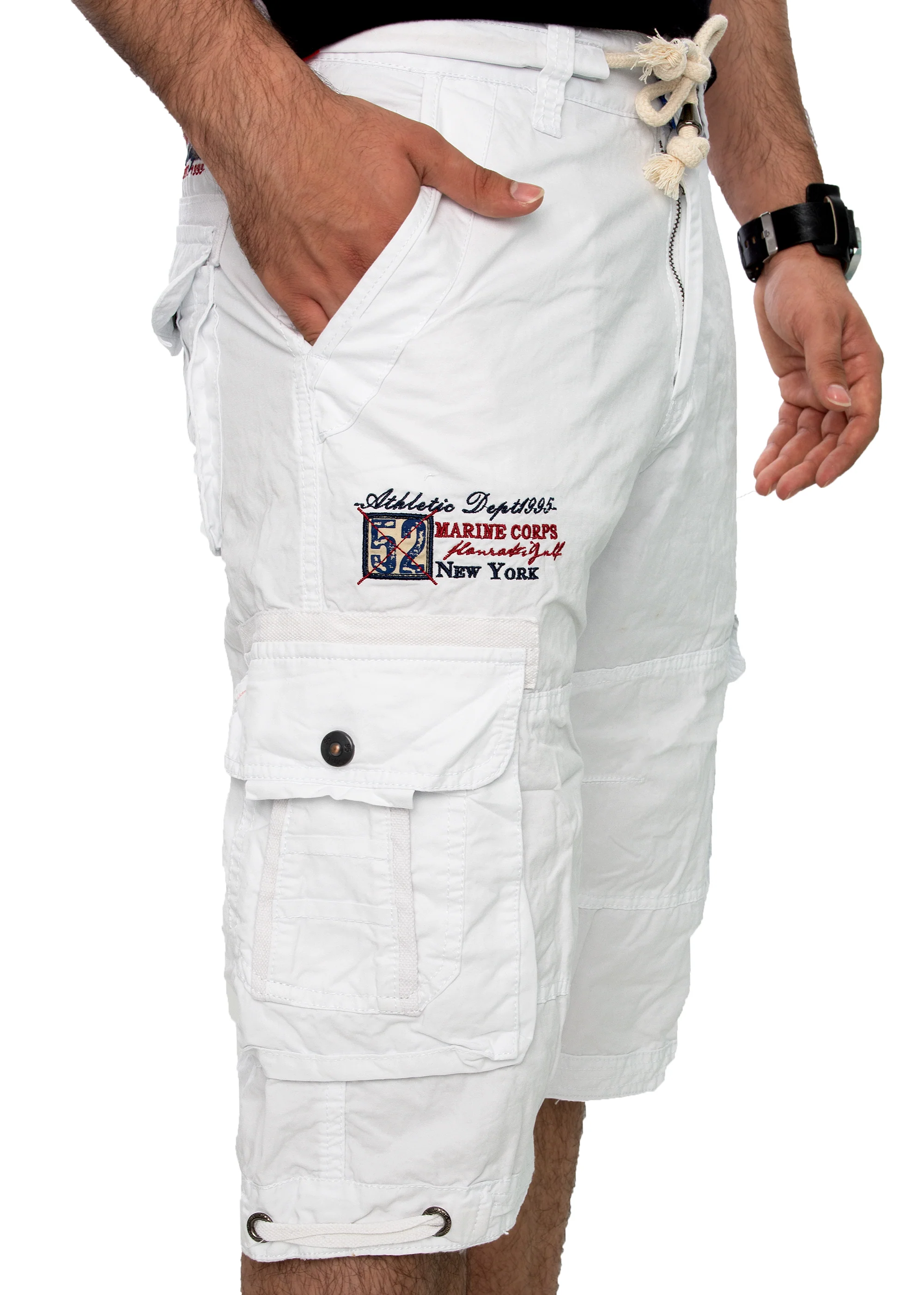 Herren Cargo Bermuda Shorts Regular Fit H-050 - Image 10