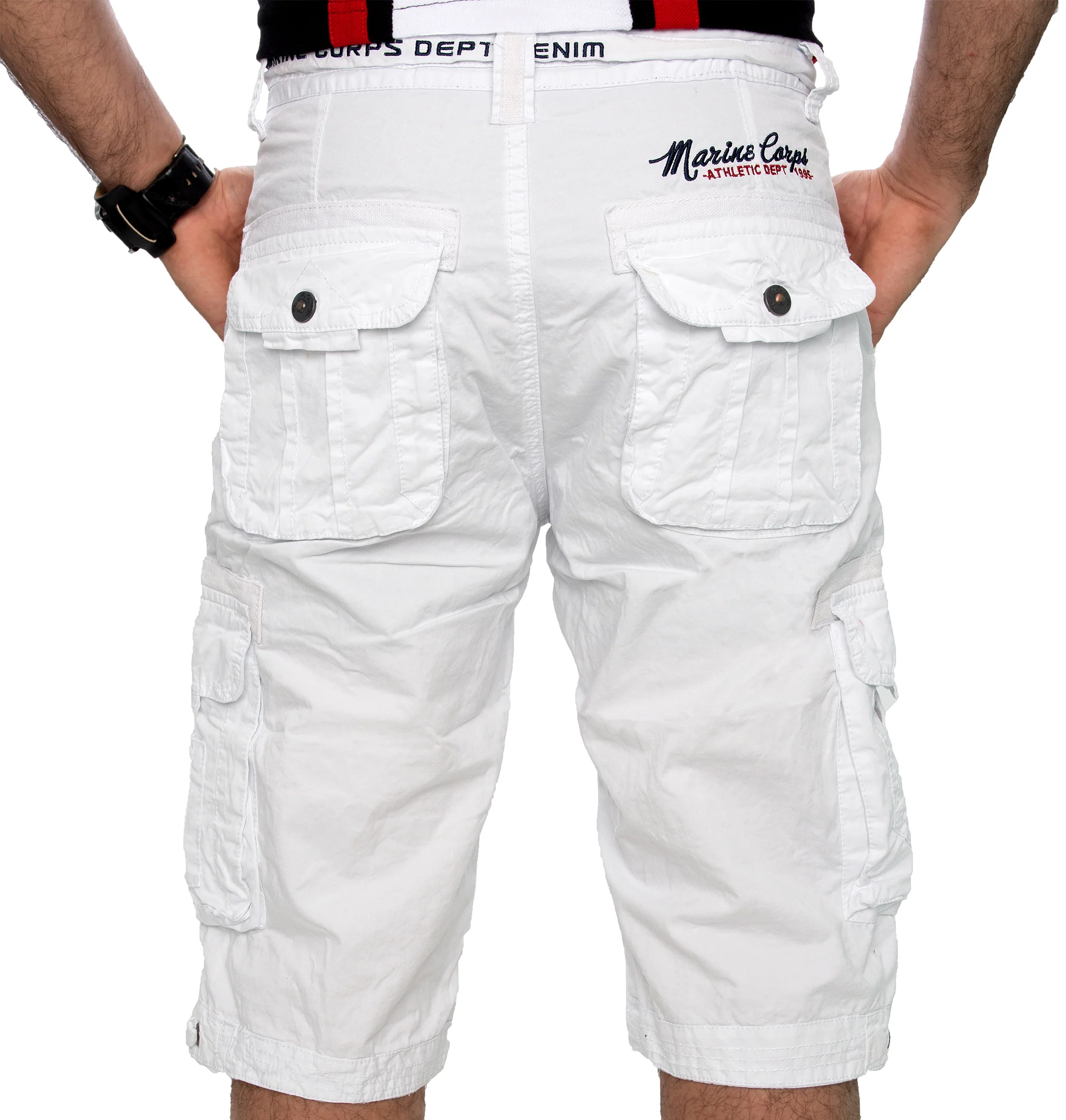 Herren Cargo Bermuda Shorts Regular Fit H-050 - Image 12