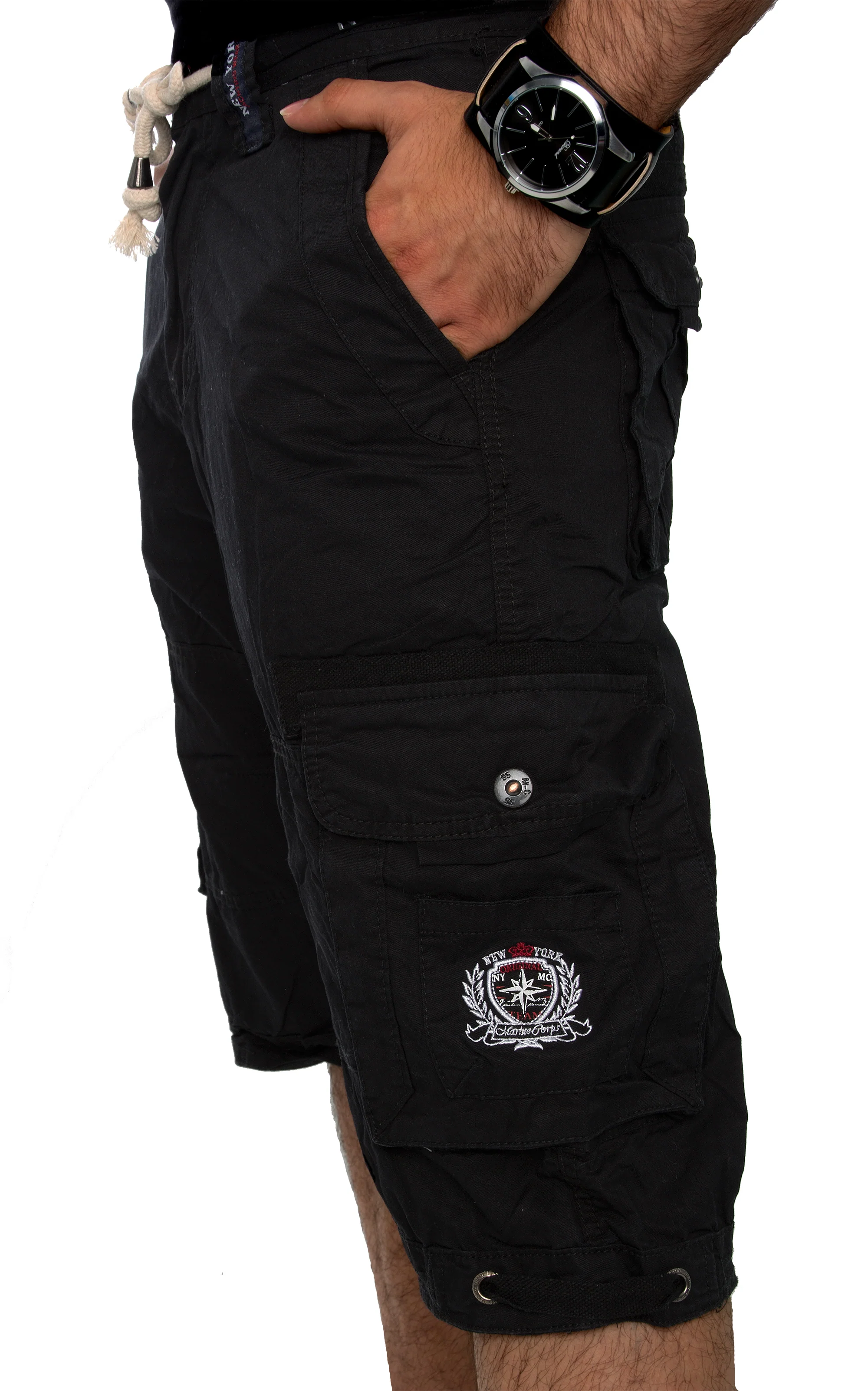 Herren Cargo Bermuda Shorts Regular Fit H-050 - Image 6