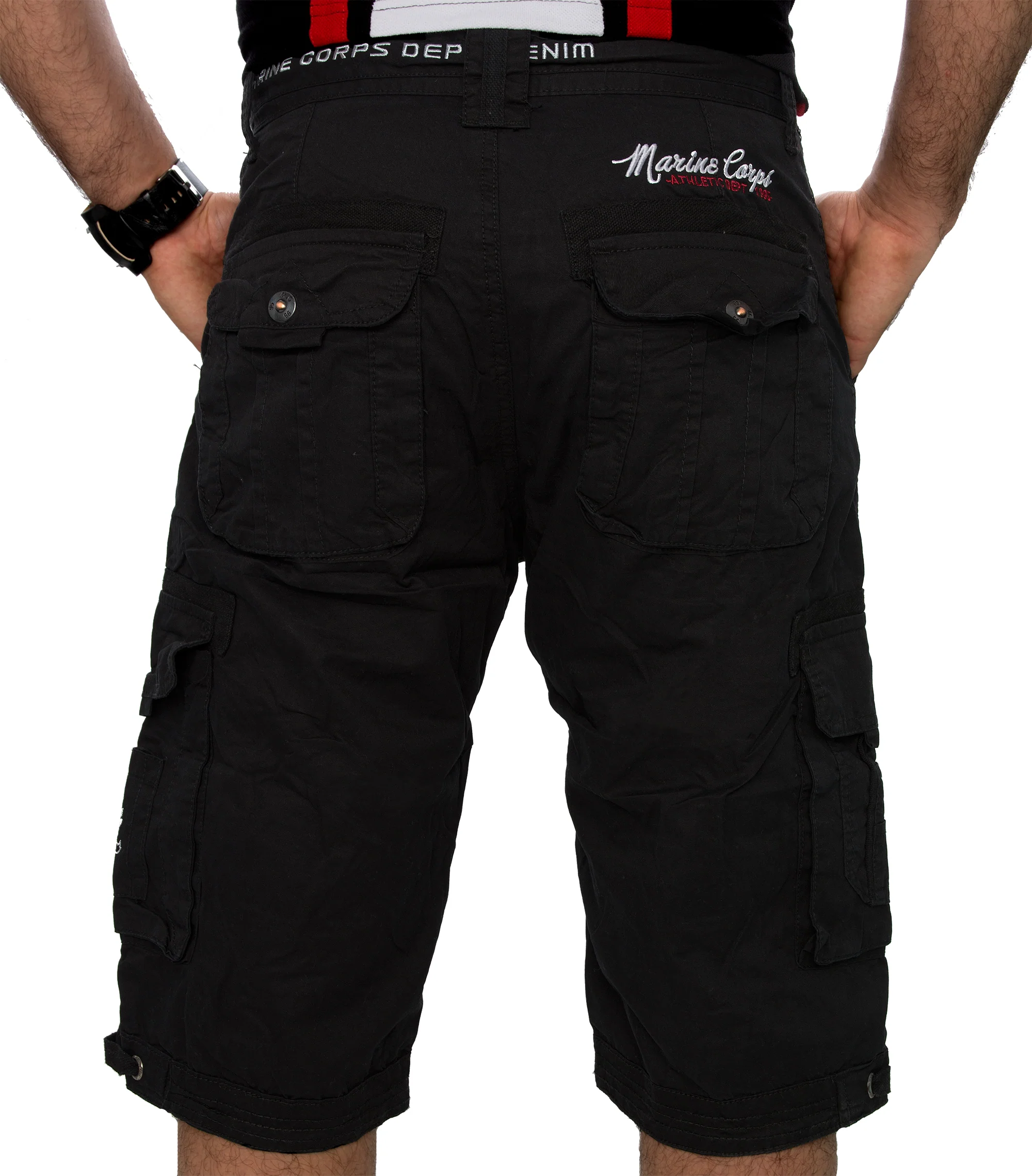 Herren Cargo Bermuda Shorts Regular Fit H-050 - Image 8