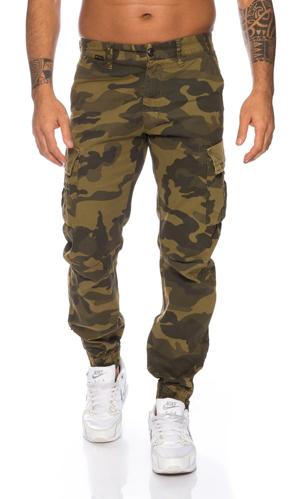 Herren Cargohose Army-Look Herrenhose H-099 - Image 9