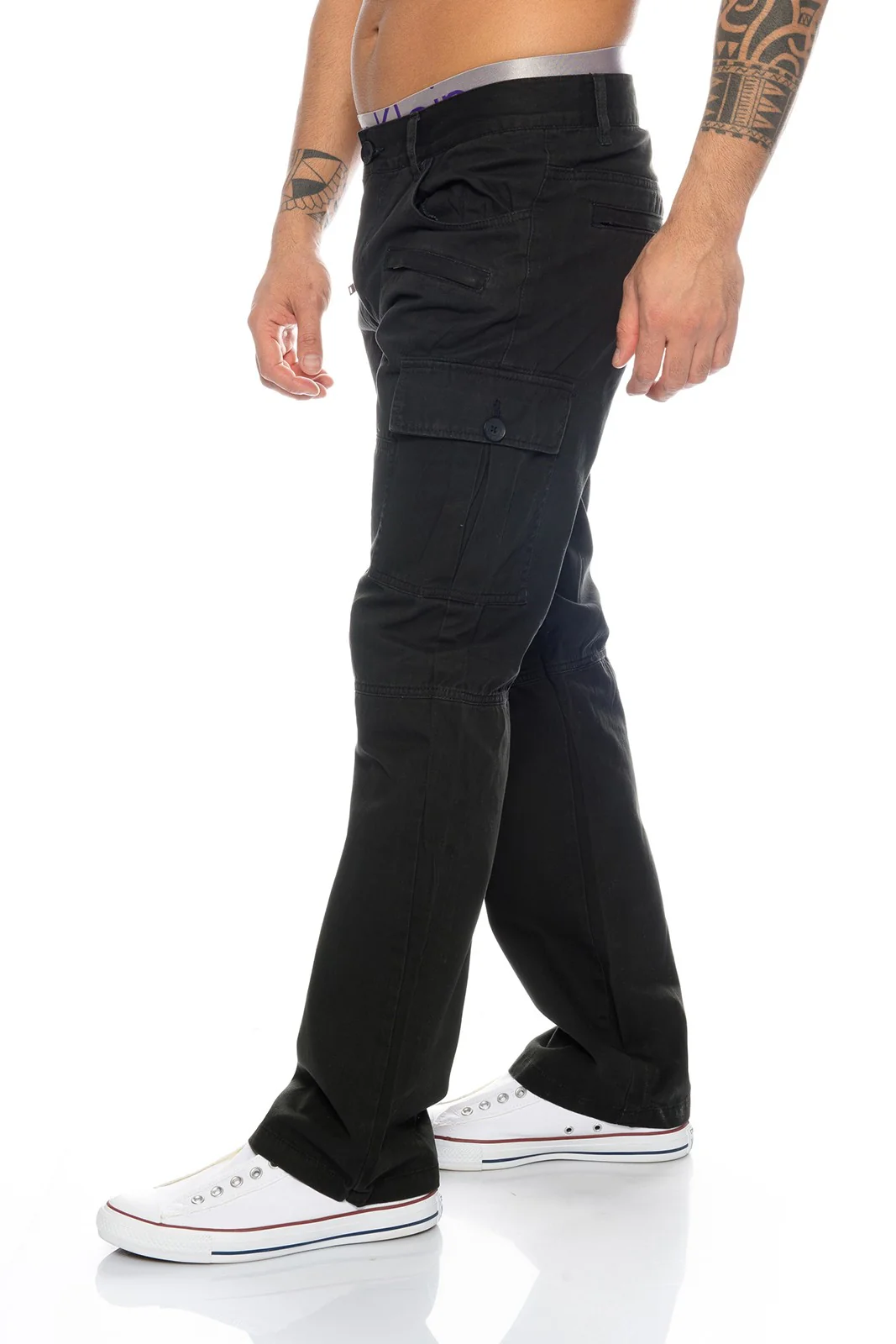 Herren Cargohose mit Taschen Regular Fit H-107 - Image 5