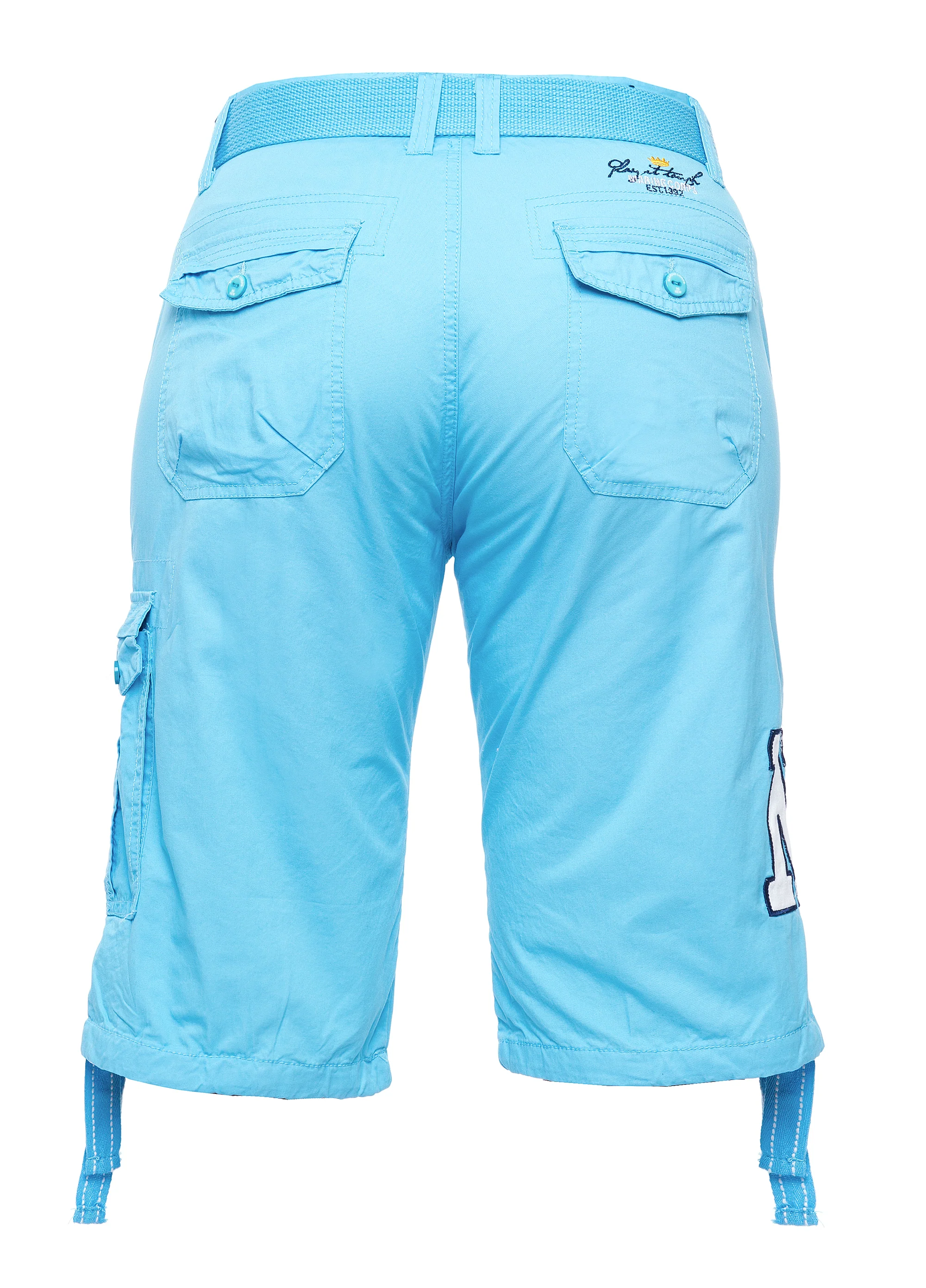 Herren Cargoshorts mit Gürtel Regular Fit H-032 - Image 3