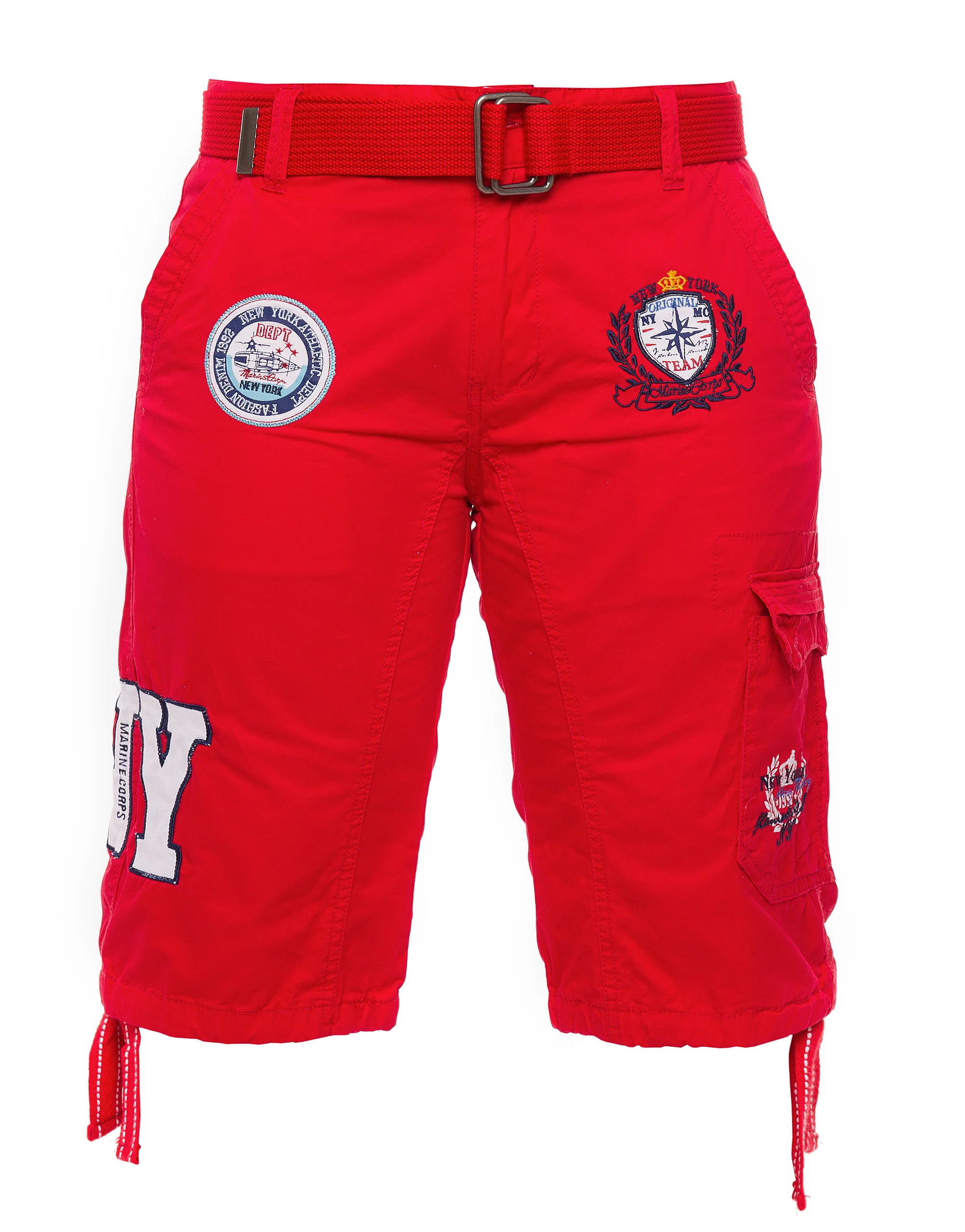 Herren Cargoshorts mit Gürtel Regular Fit H-032 - Image 4
