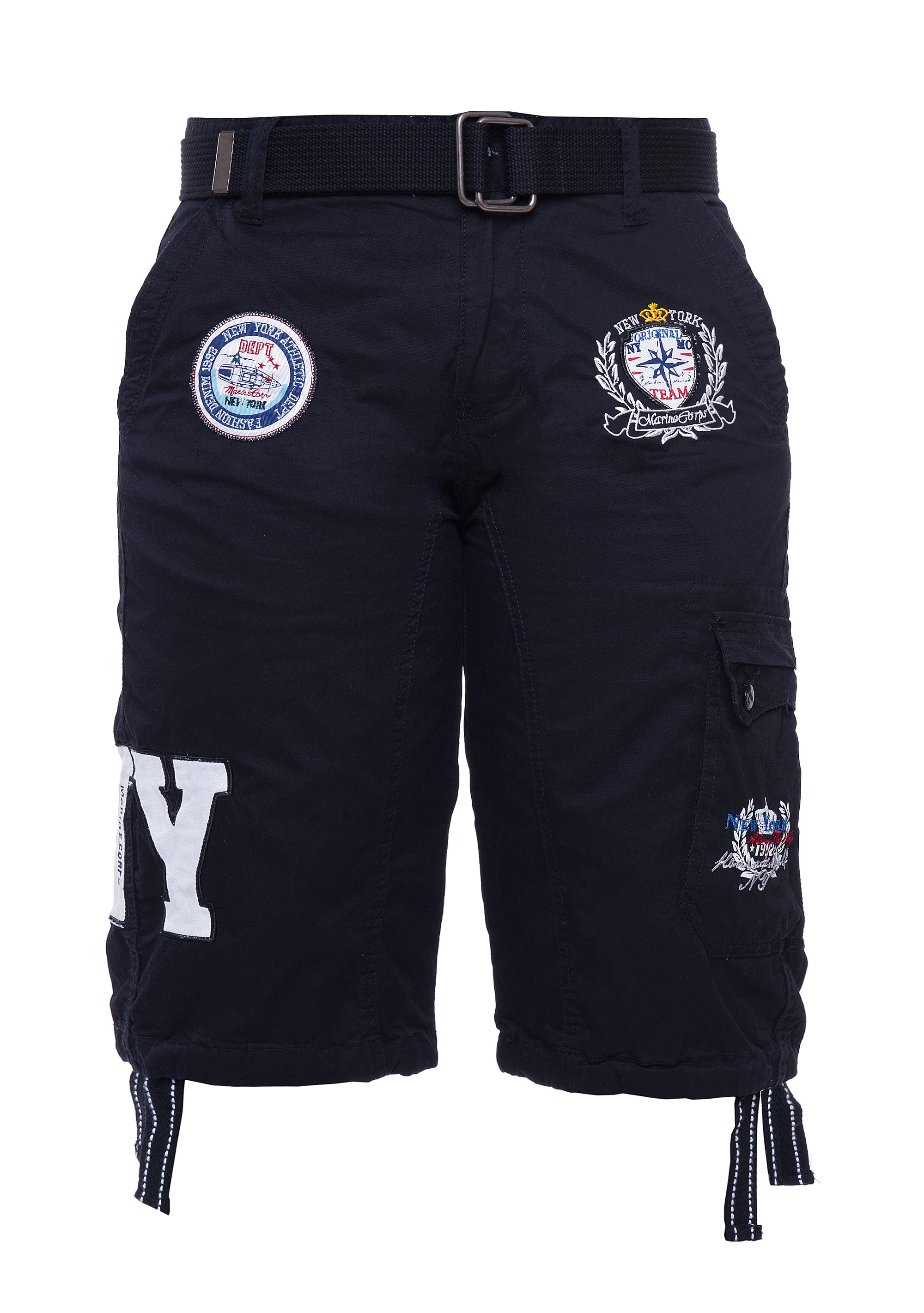 Herren Cargoshorts mit Gürtel Regular Fit H-032 - Image 7