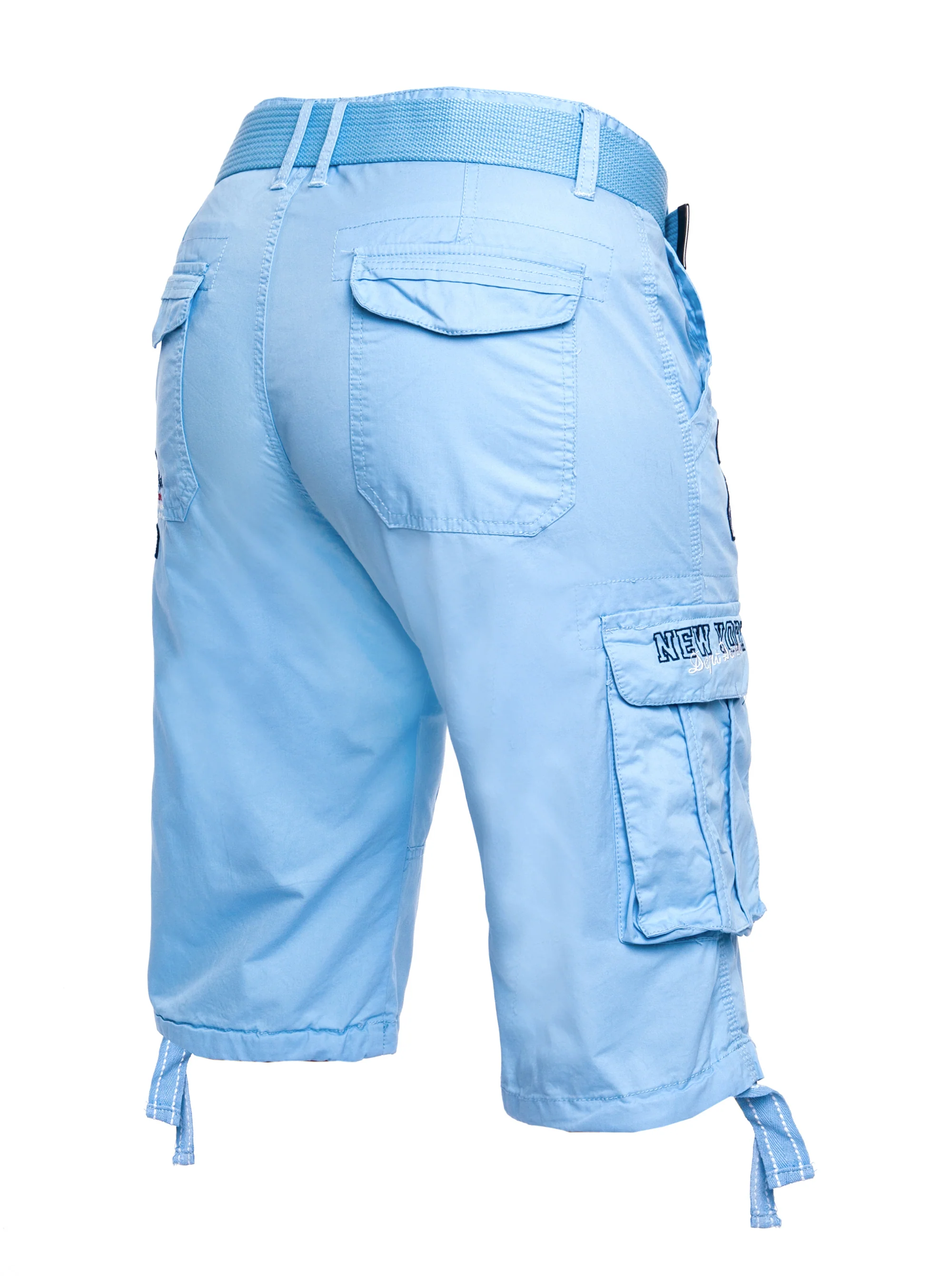 Herren Cargoshorts mit Gürtel Regular Fit H-034 - Image 4
