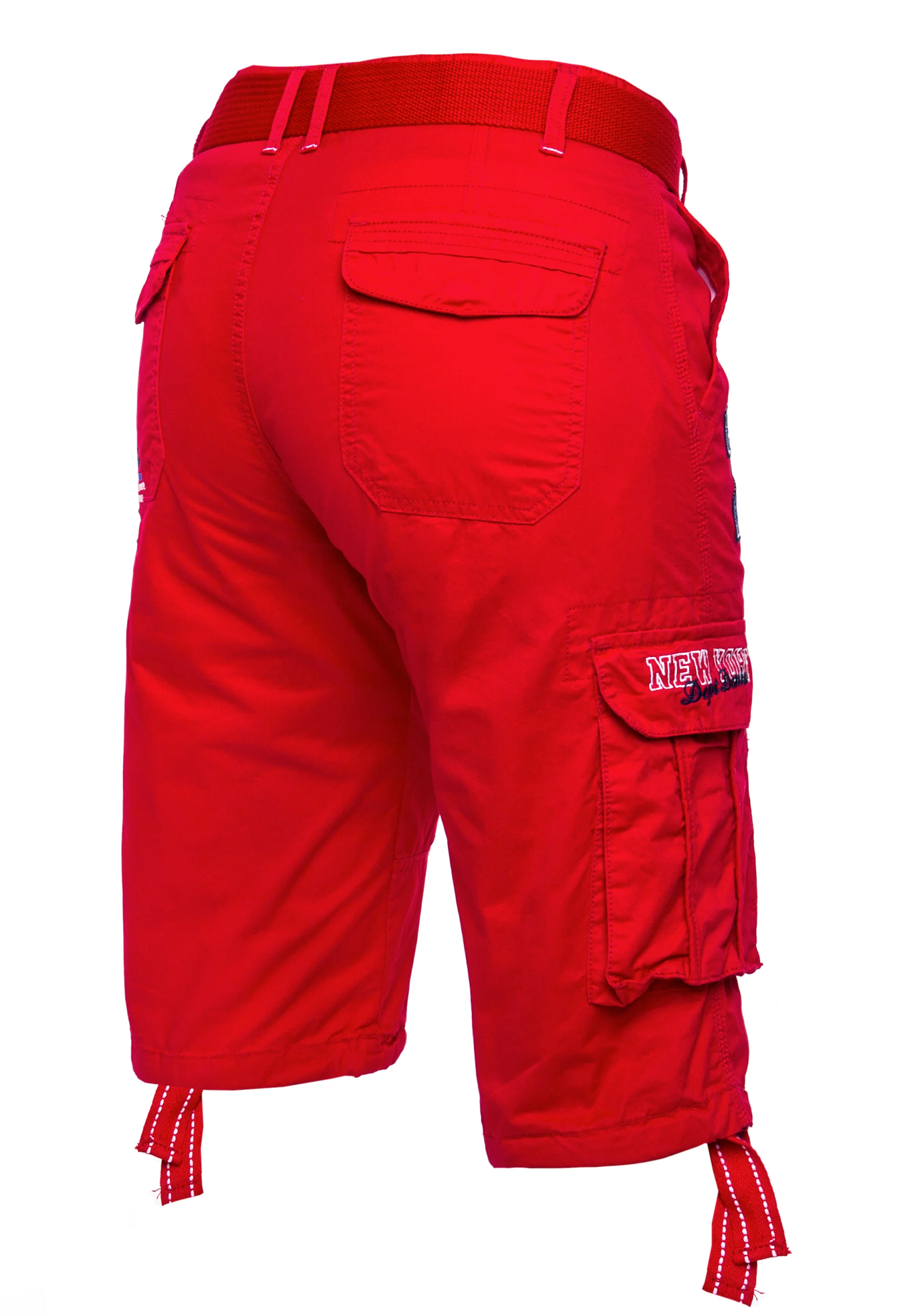 Herren Cargoshorts mit Gürtel Regular Fit H-034 - Image 7