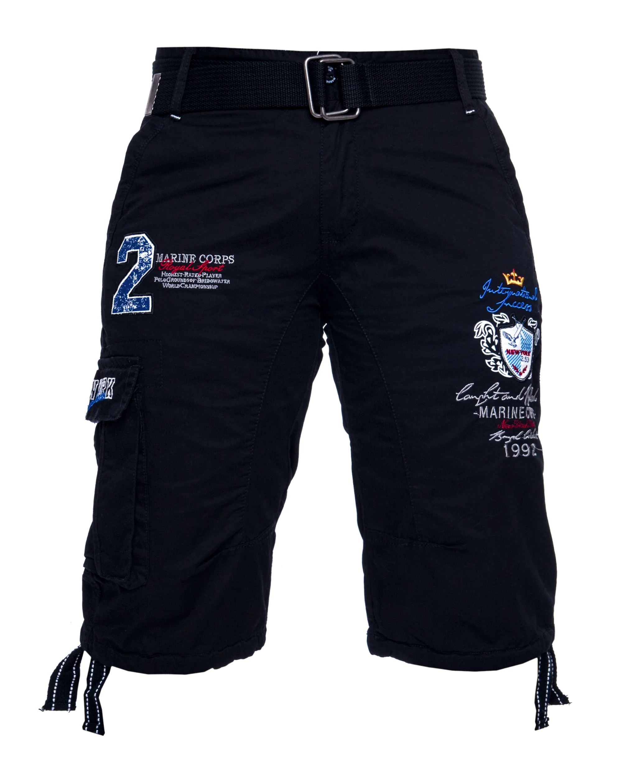 Herren Cargoshorts mit Gürtel Regular Fit H-034 - Image 8