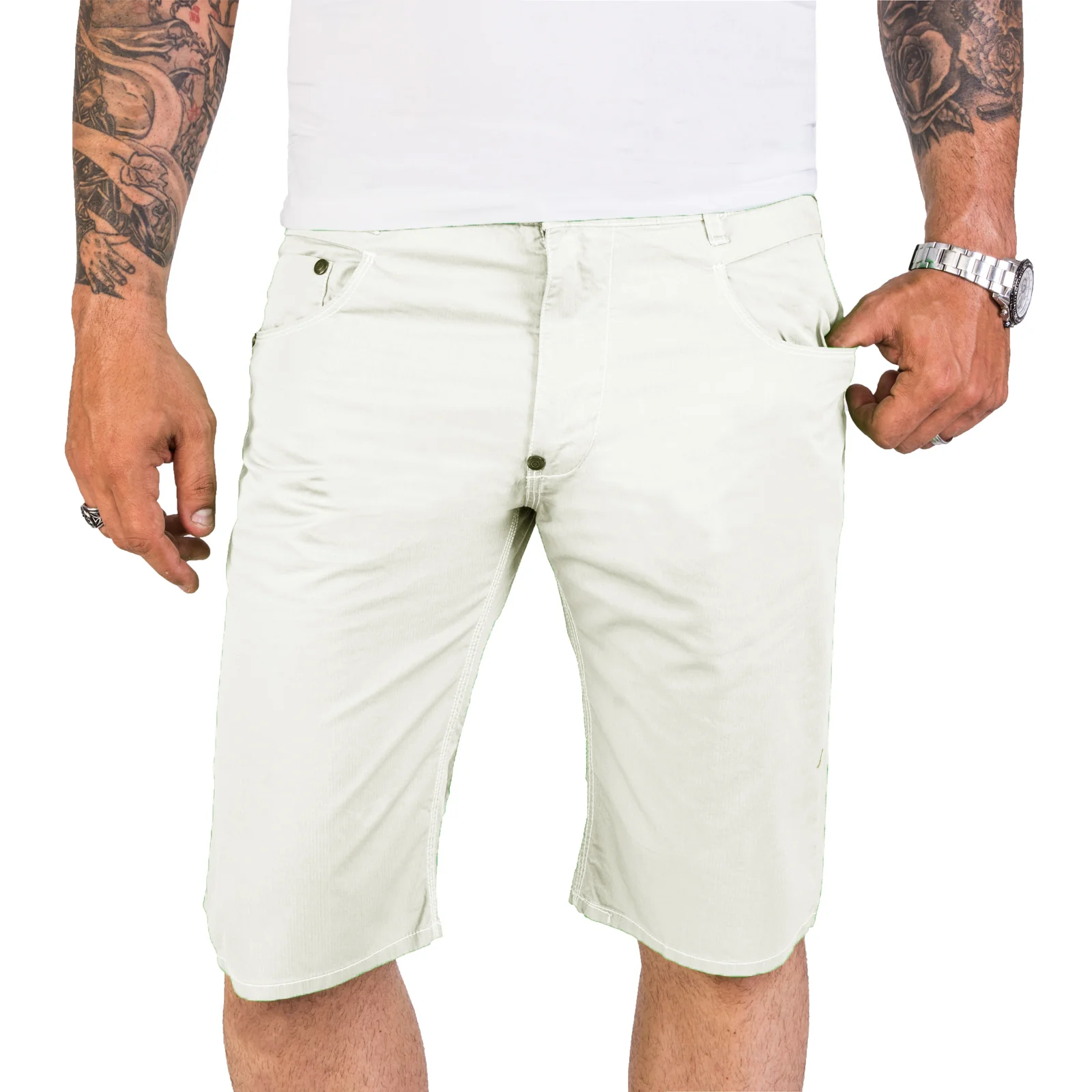 Herren Chino Shorts Bermudas H-191 - Image 7