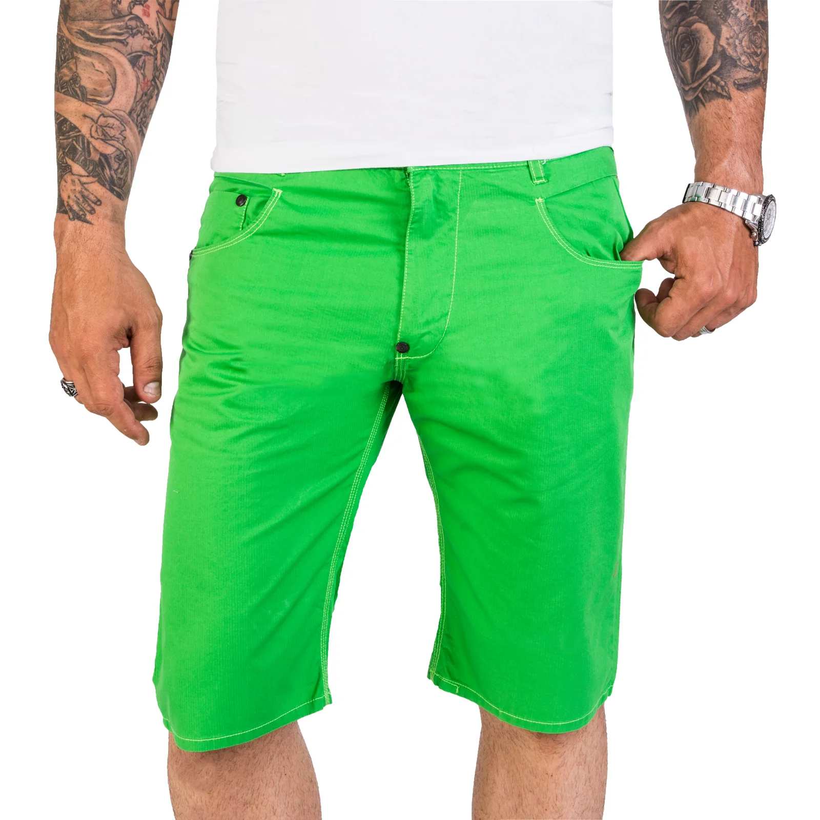 Herren Chino Shorts Bermudas H-191 - Image 8