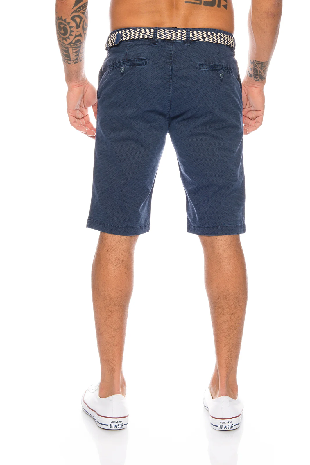 Herren Chino Shorts inkl Gürtel H-109 - Image 4