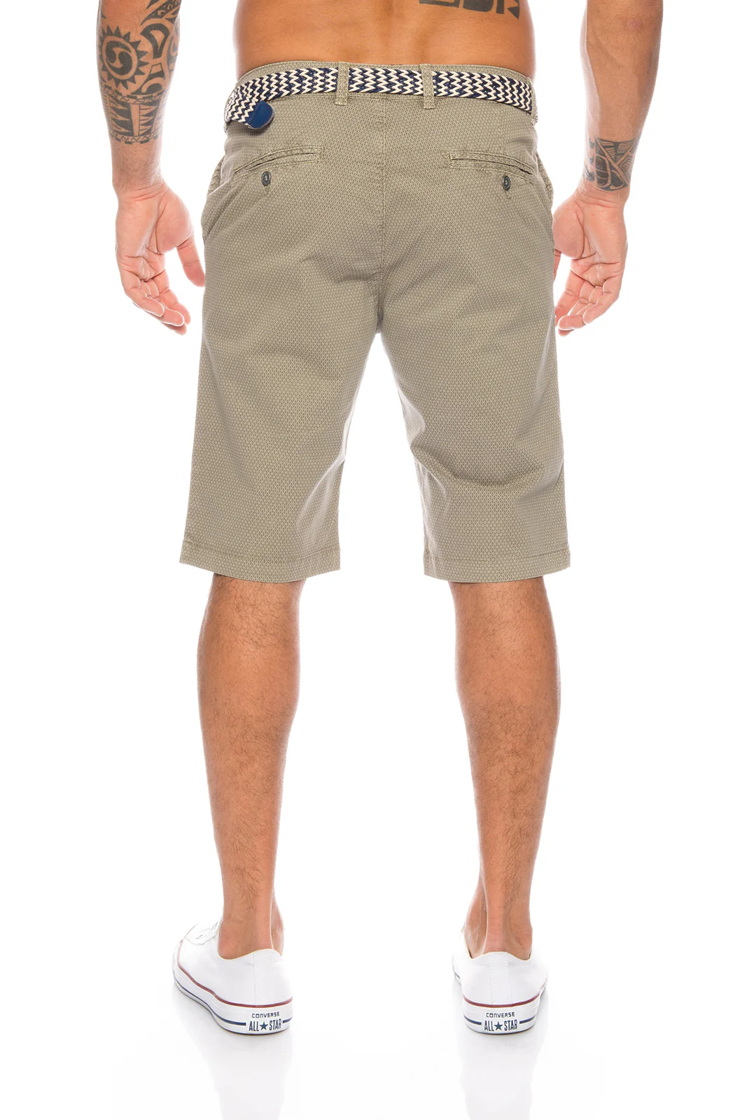 Herren Chino Shorts inkl Gürtel H-109 - Image 6