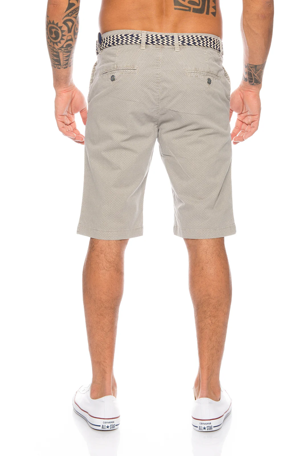 Herren Chino Shorts inkl Gürtel H-109 - Image 9