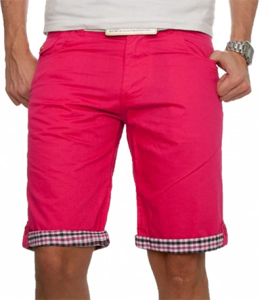 Herren Chino Shorts mit Karomuster H-022 - Image 2