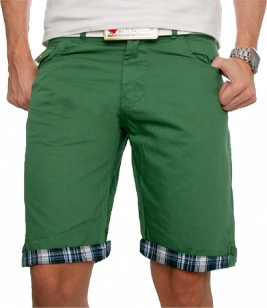 Herren Chino Shorts mit Karomuster H-022 - Image 3