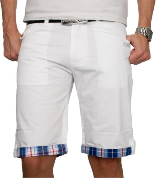 Herren Chino Shorts mit Karomuster H-022 - Image 4