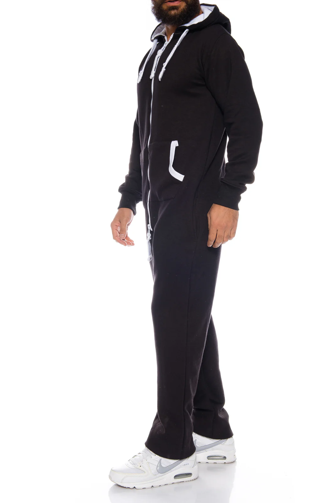 Herren Overall Jumpsuit Onesie Jogger Trainingsanzug H-120 - Image 5