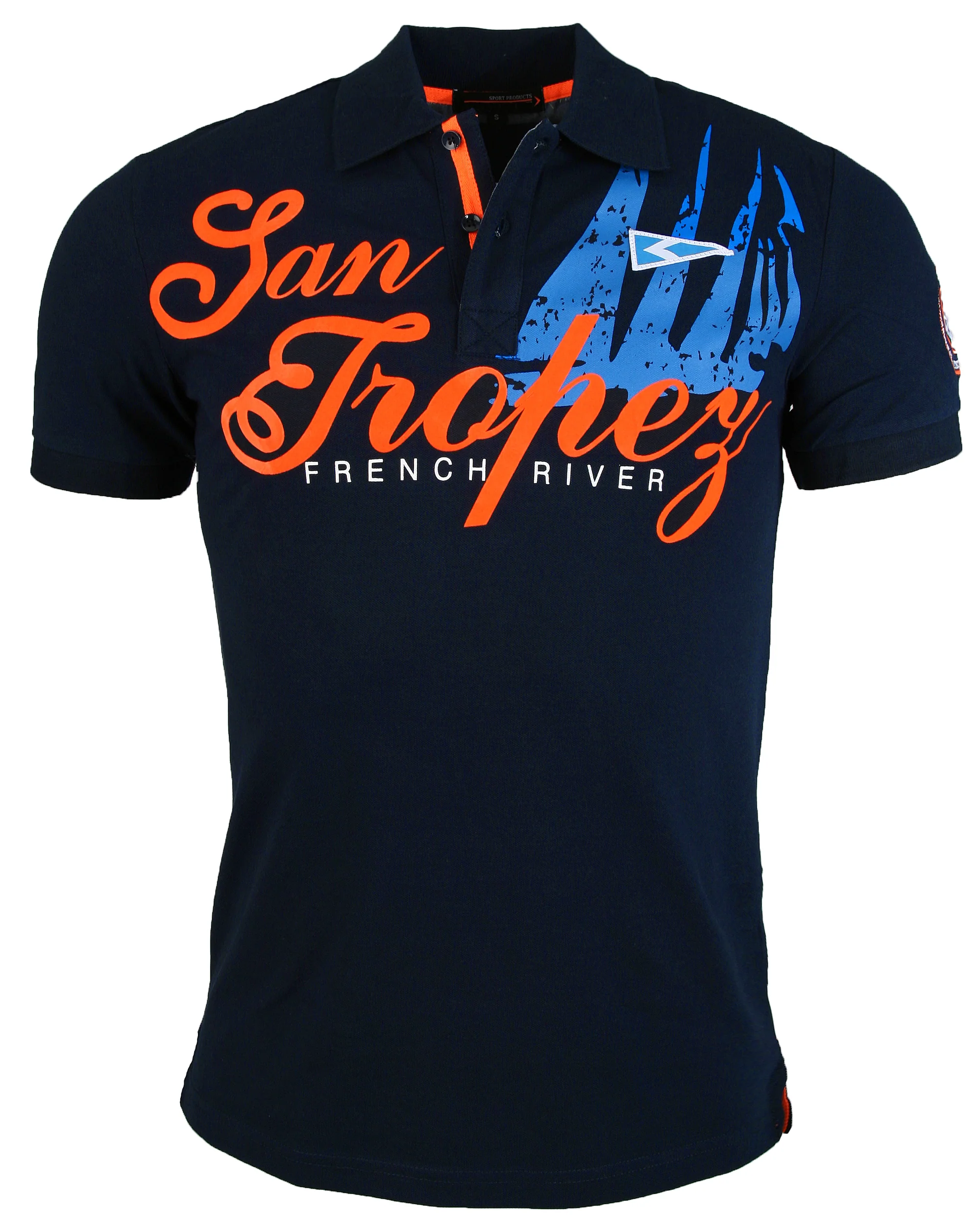 Herren Polo T-Shirt mit Logo H-021 - Image 3