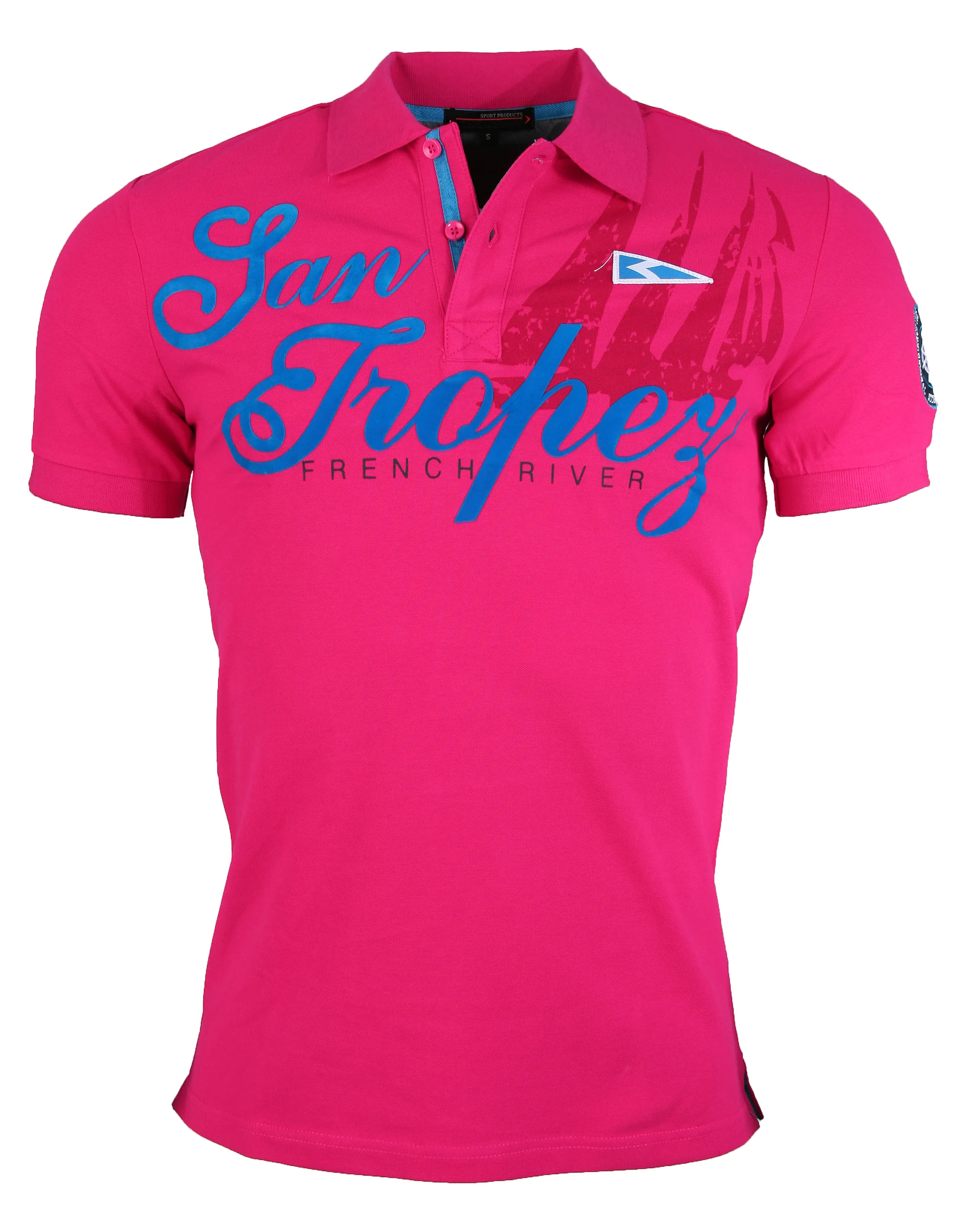Herren Polo T-Shirt mit Logo H-021 - Image 4