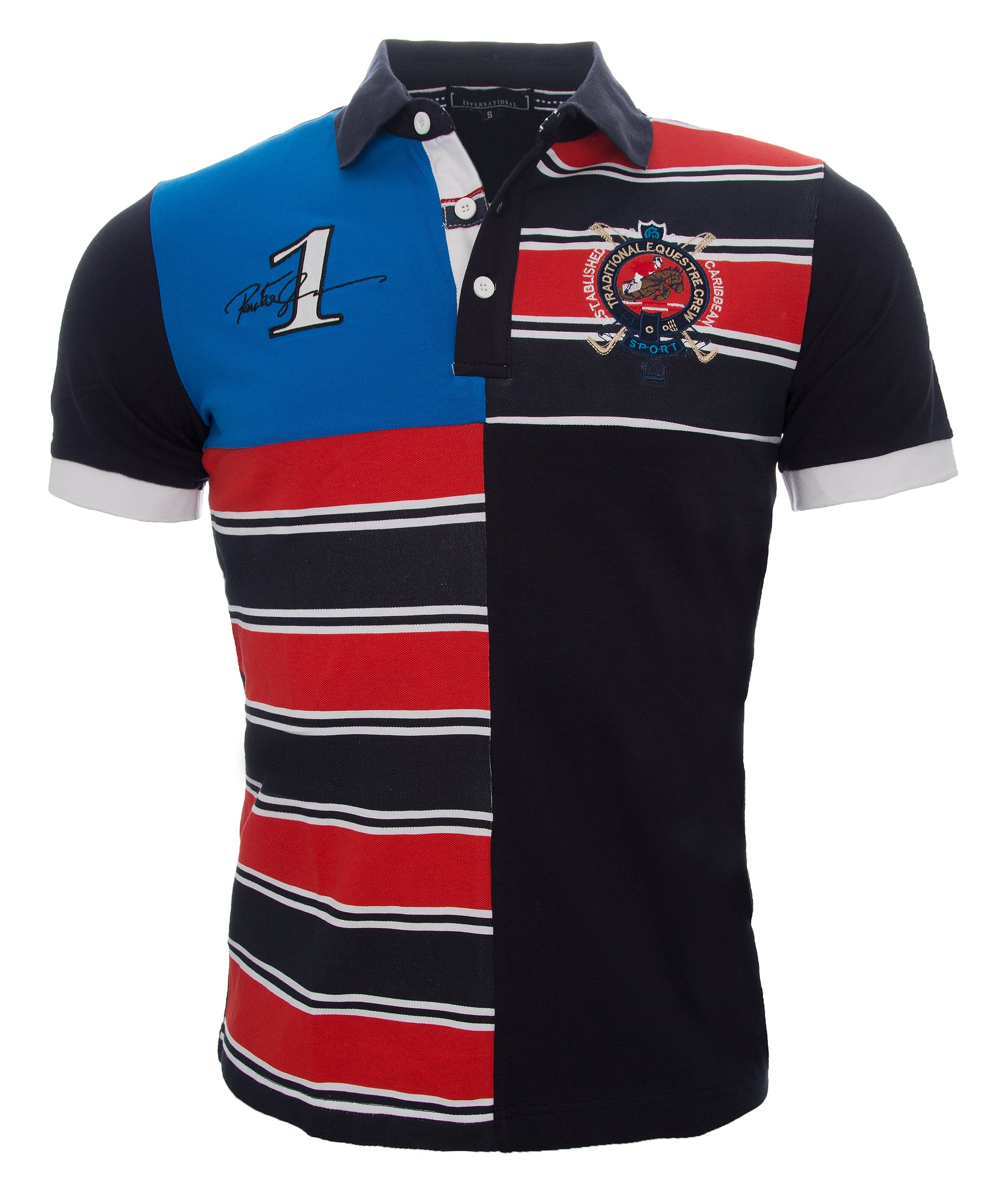 Herren Polo T-Shirt mit Logo Regular Fit H-044 - Image 5