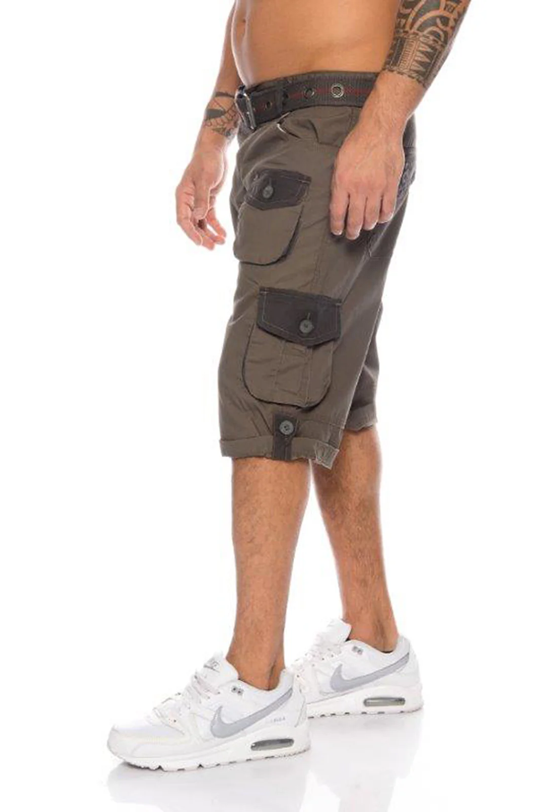 Herren Shorts Regular Fit Cargoshorts H-147 - Image 2