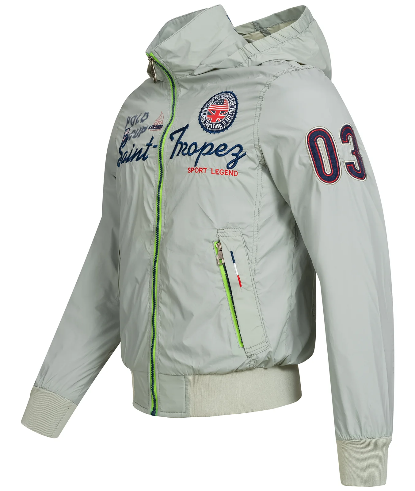 Herren Windbreaker Übergangsjacke mit Kapuze H-007 - Image 12