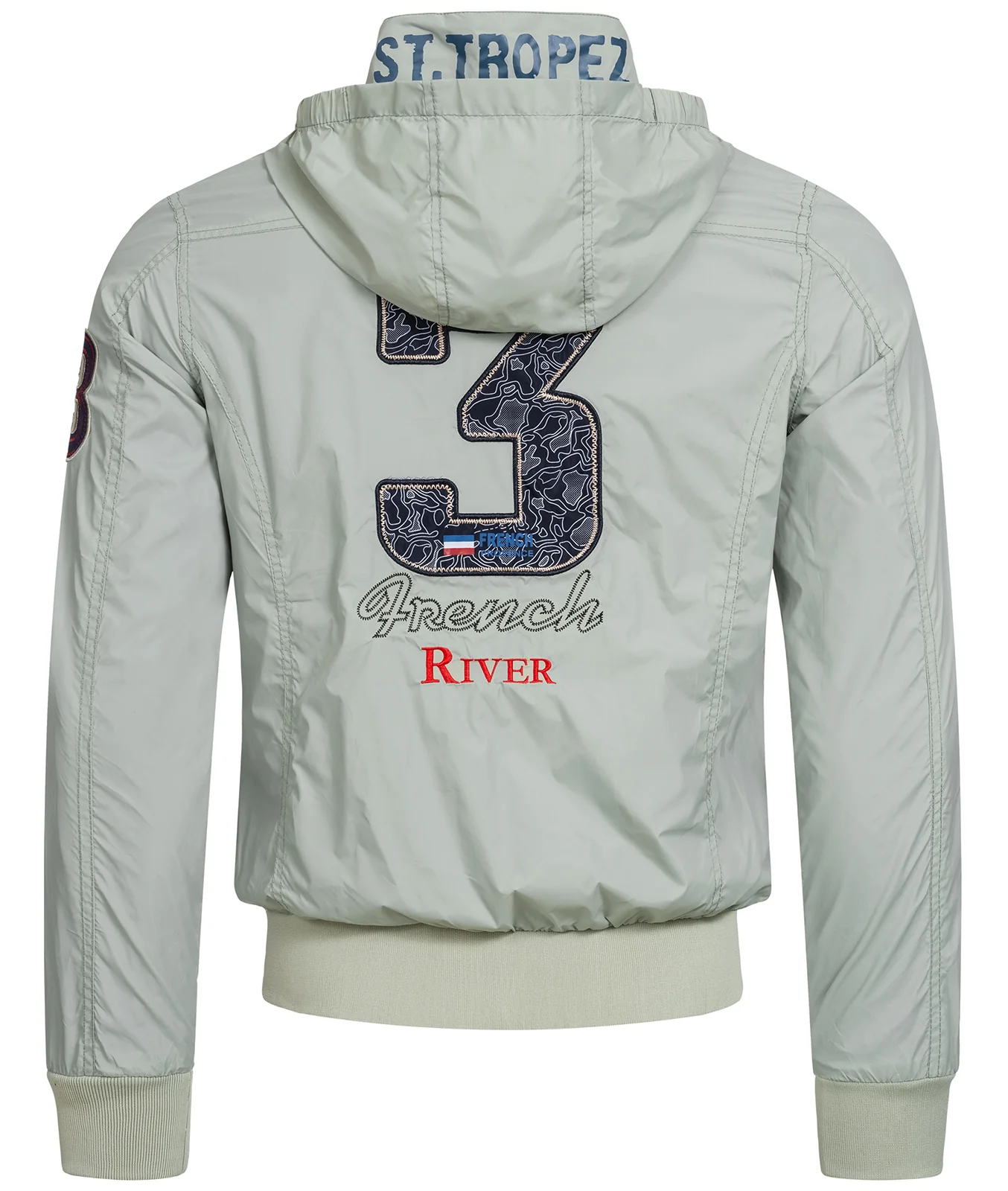 Herren Windbreaker Übergangsjacke mit Kapuze H-007 - Image 13
