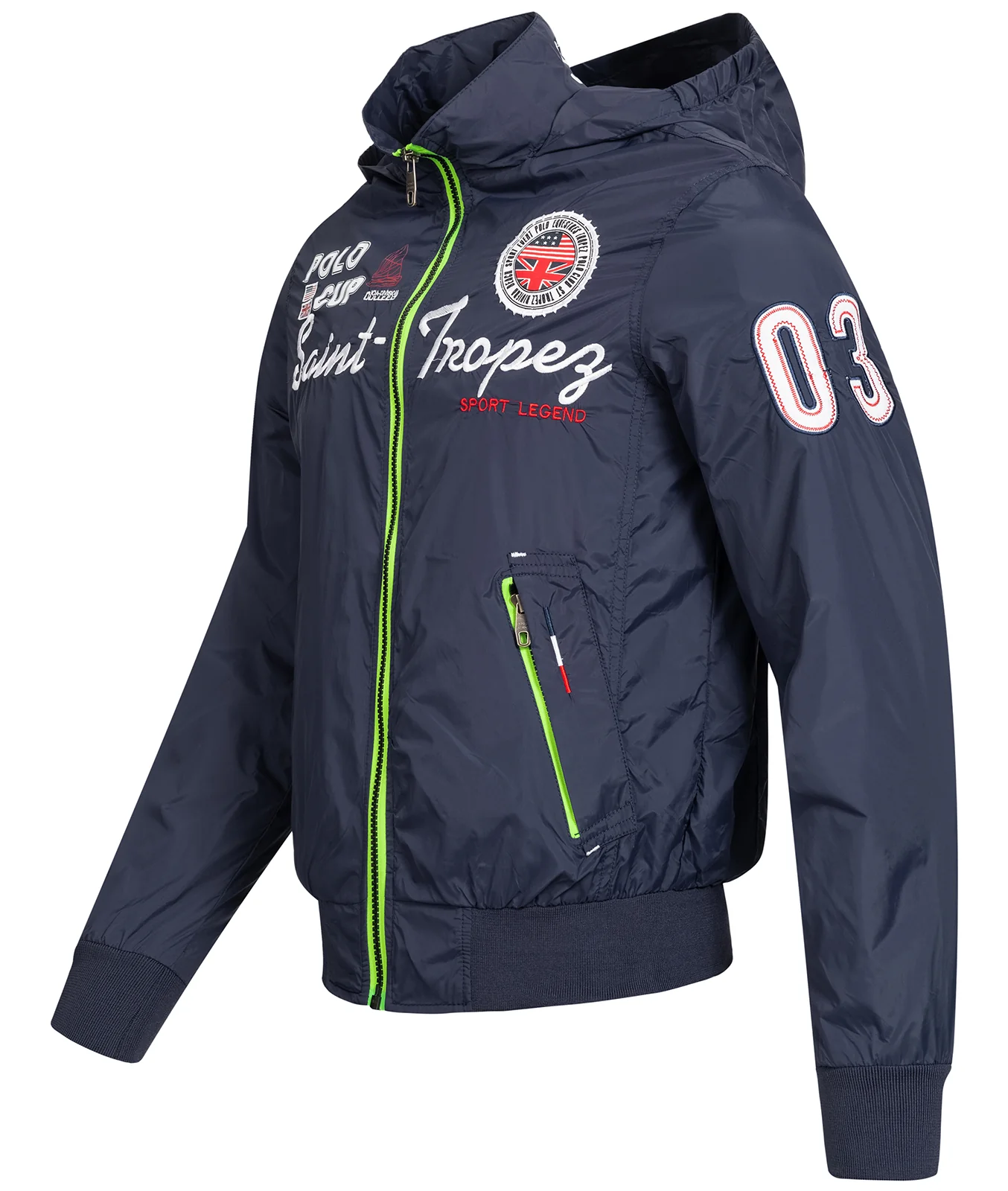 Herren Windbreaker Übergangsjacke mit Kapuze H-007 - Image 20
