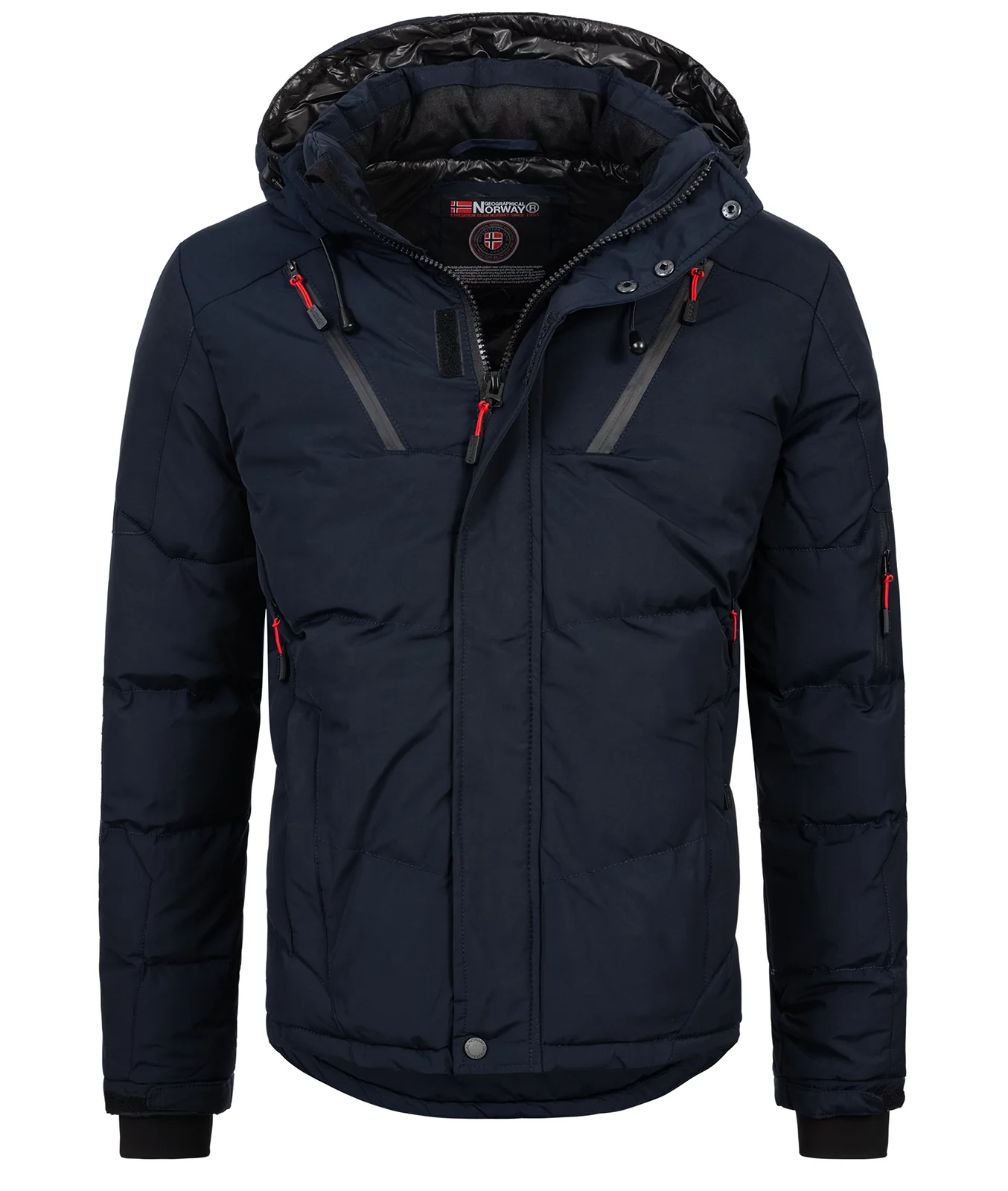 Herren Winter Jacke mit Kapuze H-240