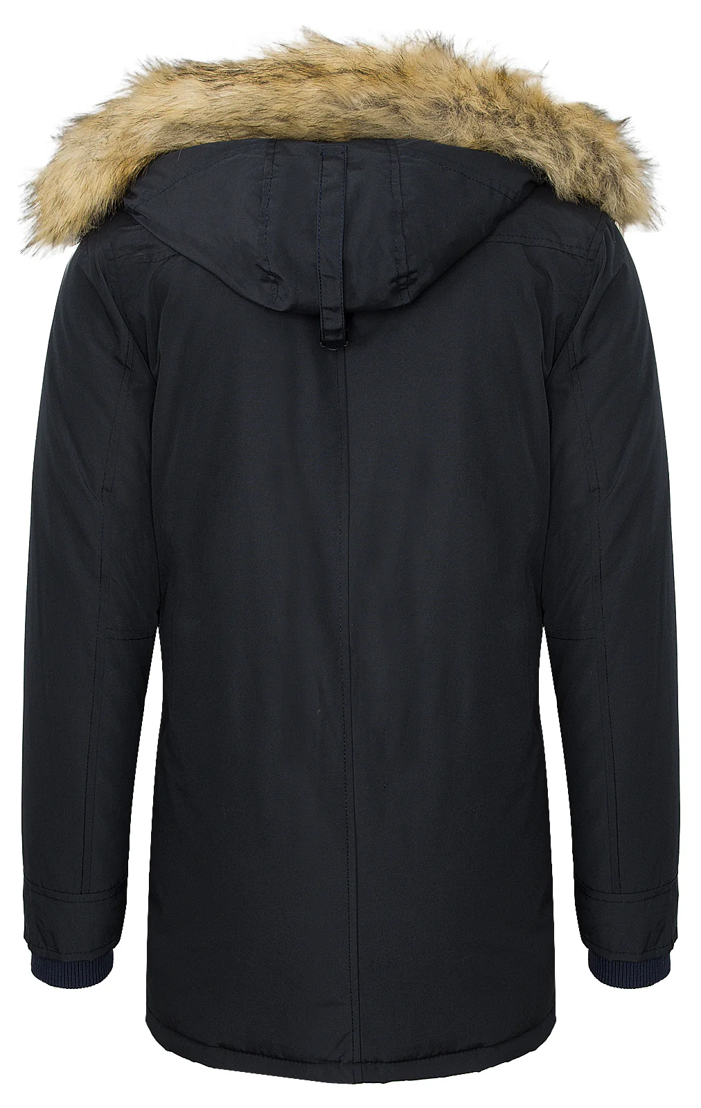 Herren Wintermantel Outdoor Parka Kunstfellkragen H-130 - Image 4