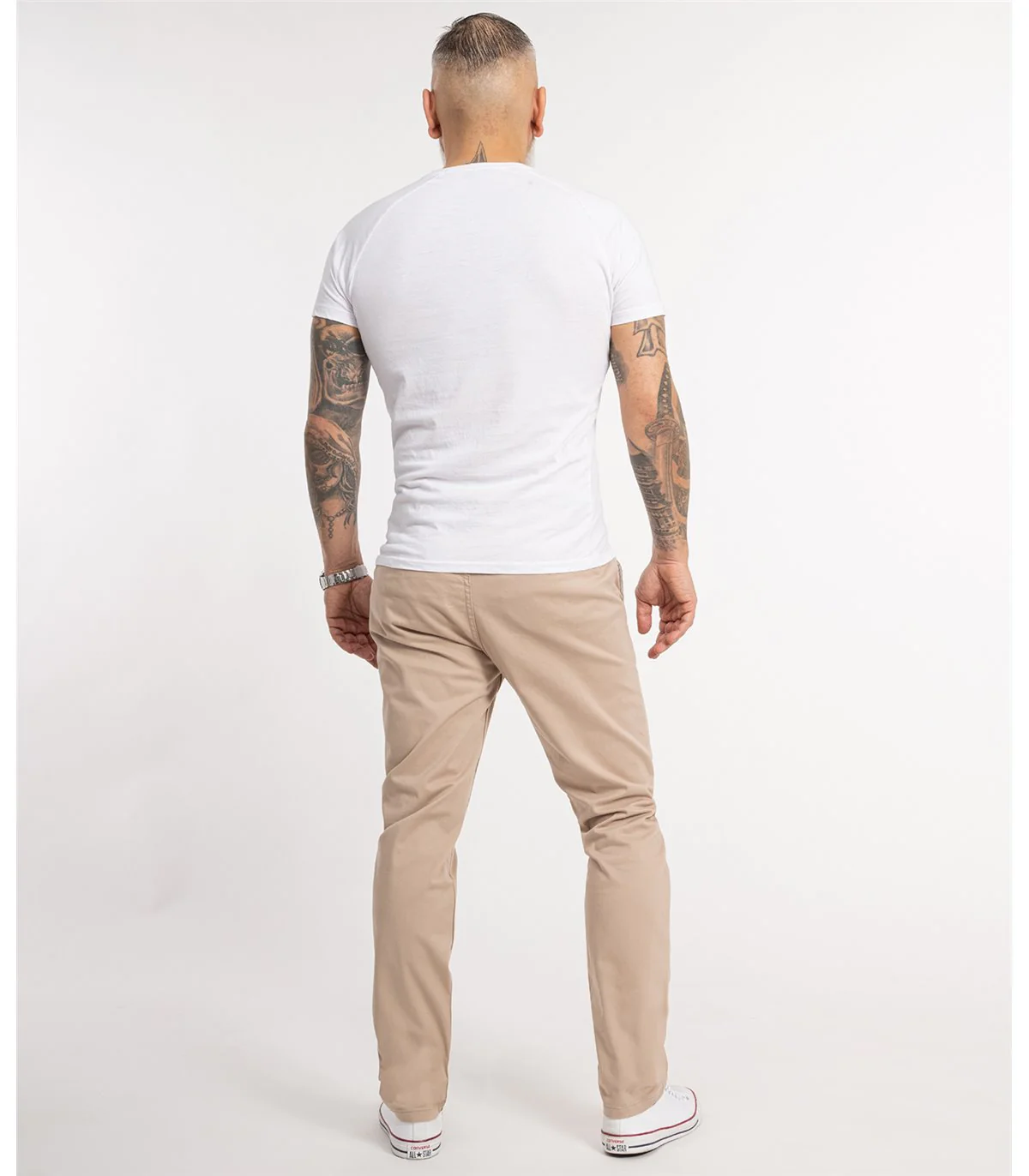 Indumentum Herren Chino Hose Regular Fit IR-506 - Image 11