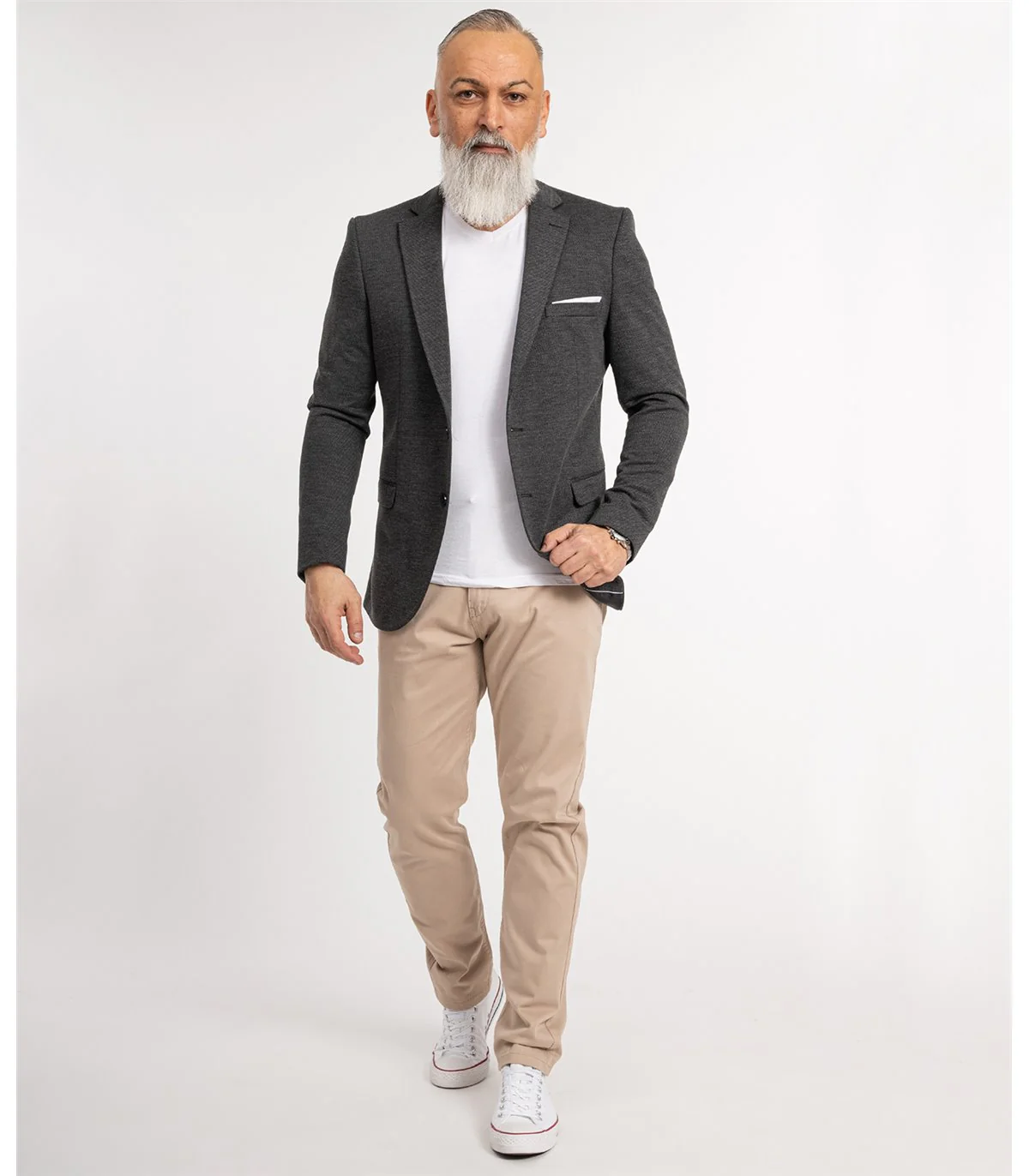 Indumentum Herren Chino Hose Regular Fit IR-506 - Image 12