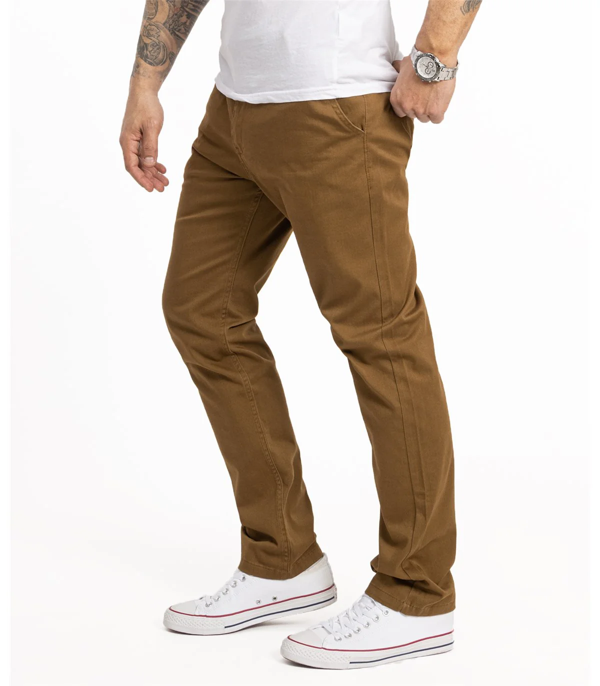 Indumentum Herren Chino Hose Regular Fit IR-506 - Image 15