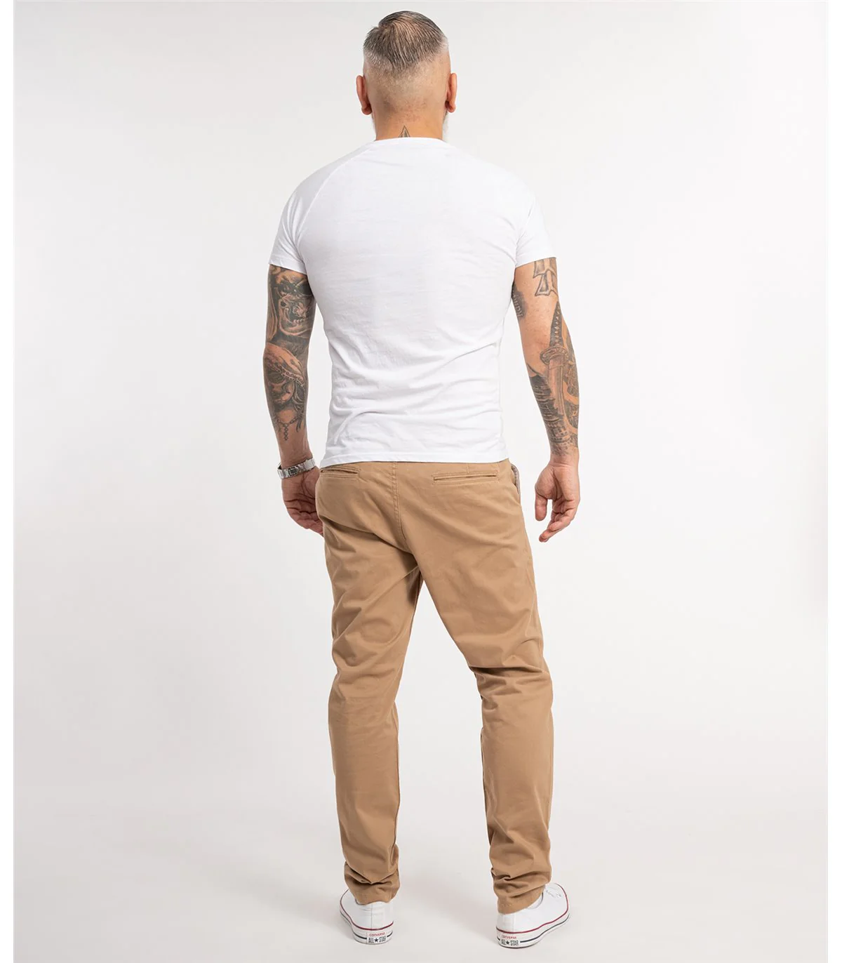 Indumentum Herren Chino Hose Regular Fit IR-506 - Image 23