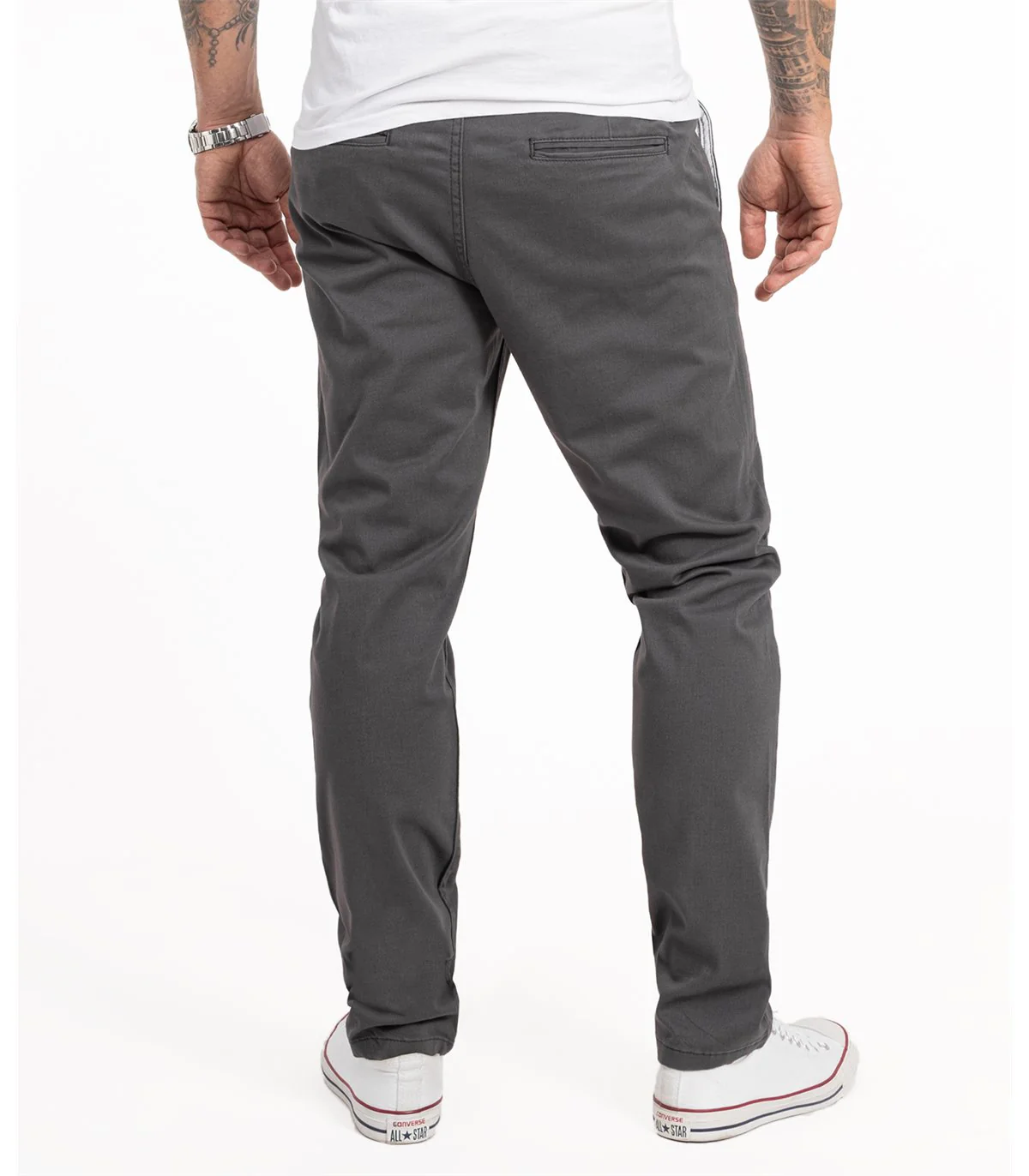 Indumentum Herren Chino Hose Regular Fit IR-506 - Image 26