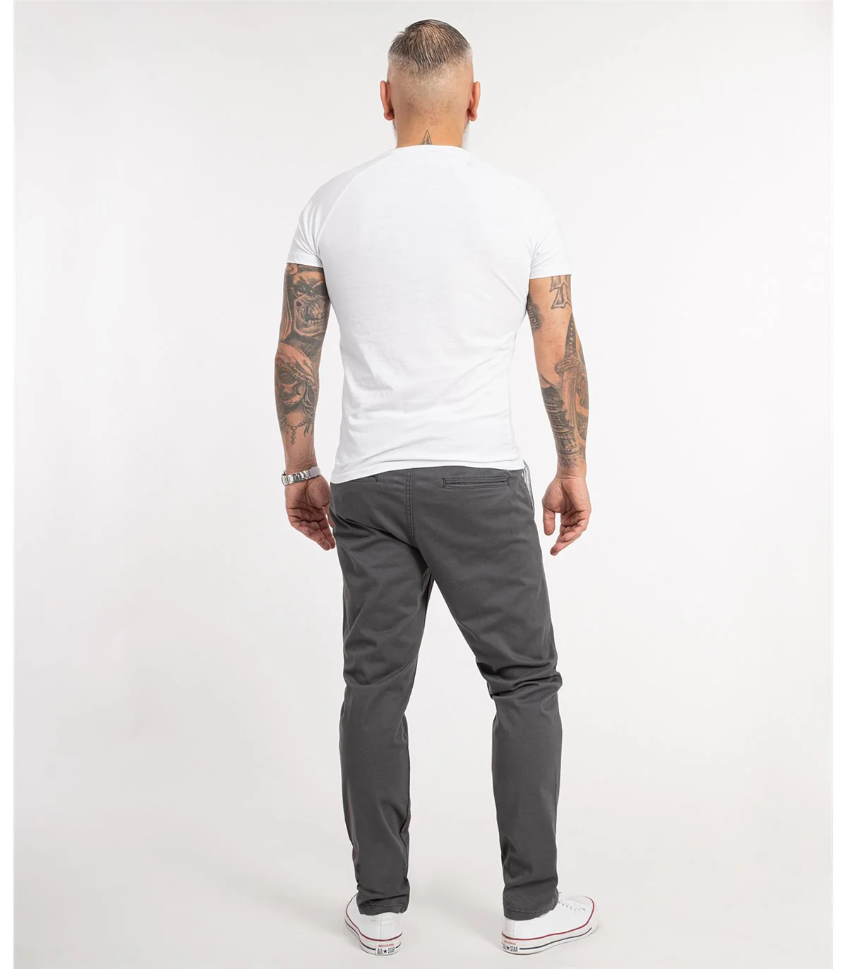 Indumentum Herren Chino Hose Regular Fit IR-506 - Image 28