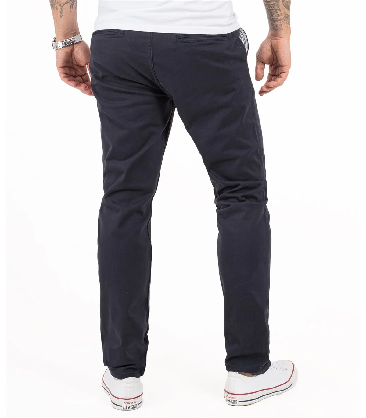 Indumentum Herren Chino Hose Regular Fit IR-506 - Image 31
