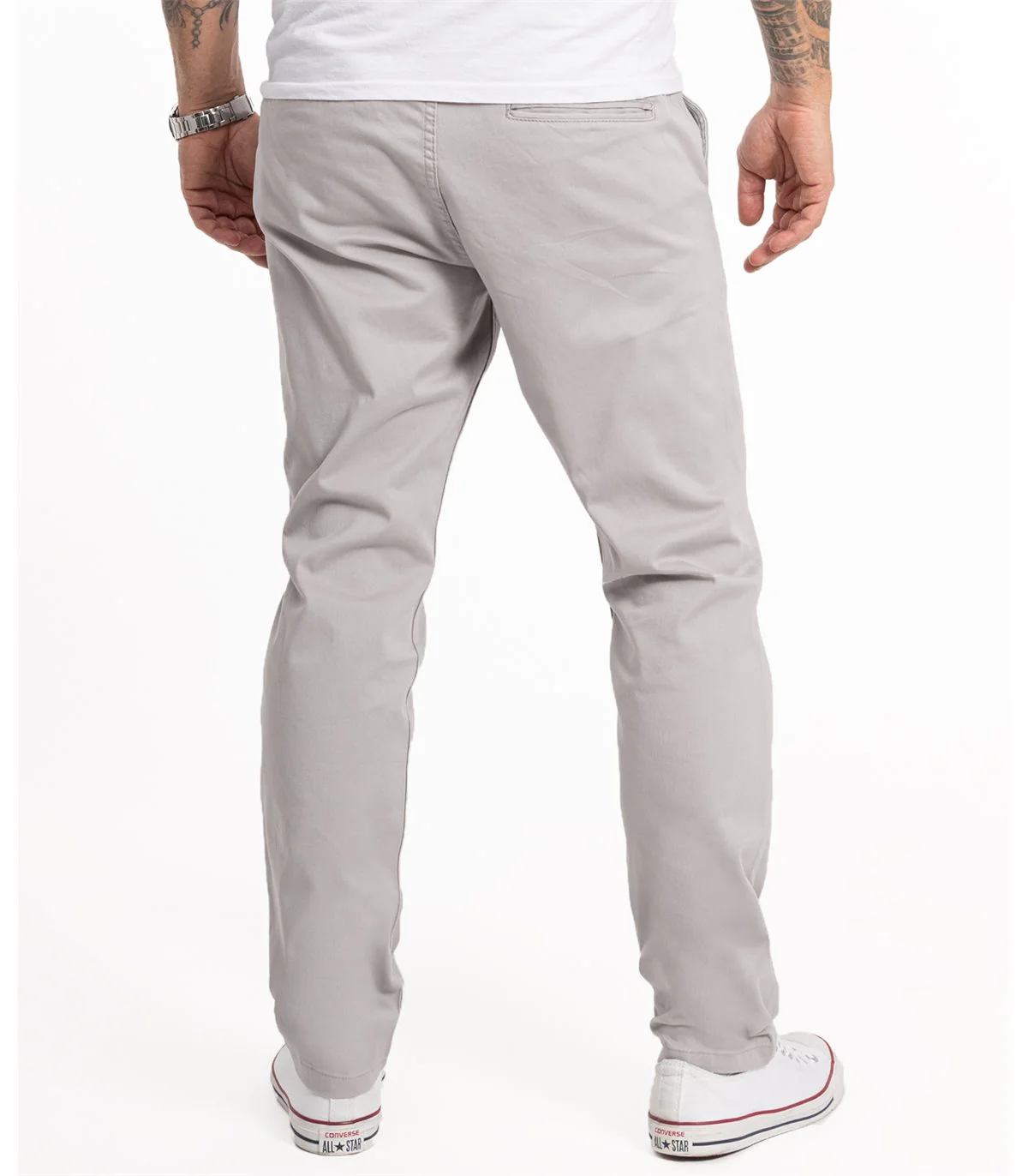 Indumentum Herren Chino Hose Regular Fit IR-506 - Image 40