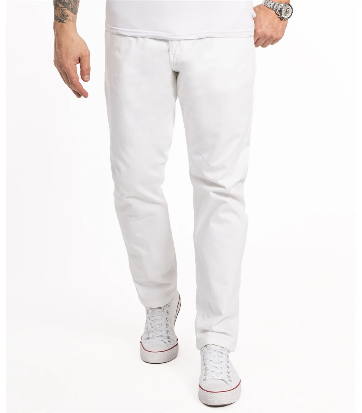 Indumentum Herren Chino Hose Regular Fit IR-506 - Image 42