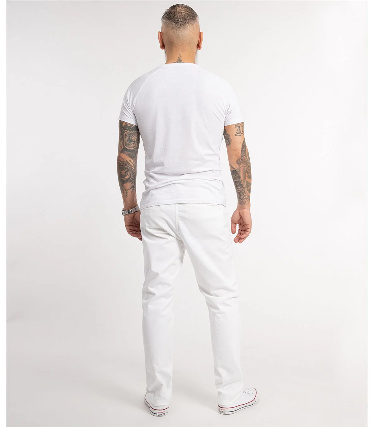 Indumentum Herren Chino Hose Regular Fit IR-506 - Image 46