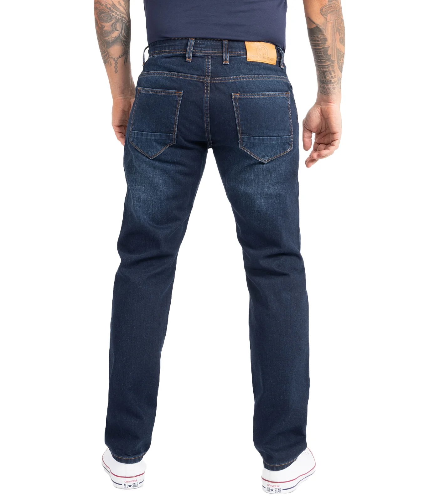 Indumentum Herren Jeans Comfort Fit Blau IC-700 - Image 3