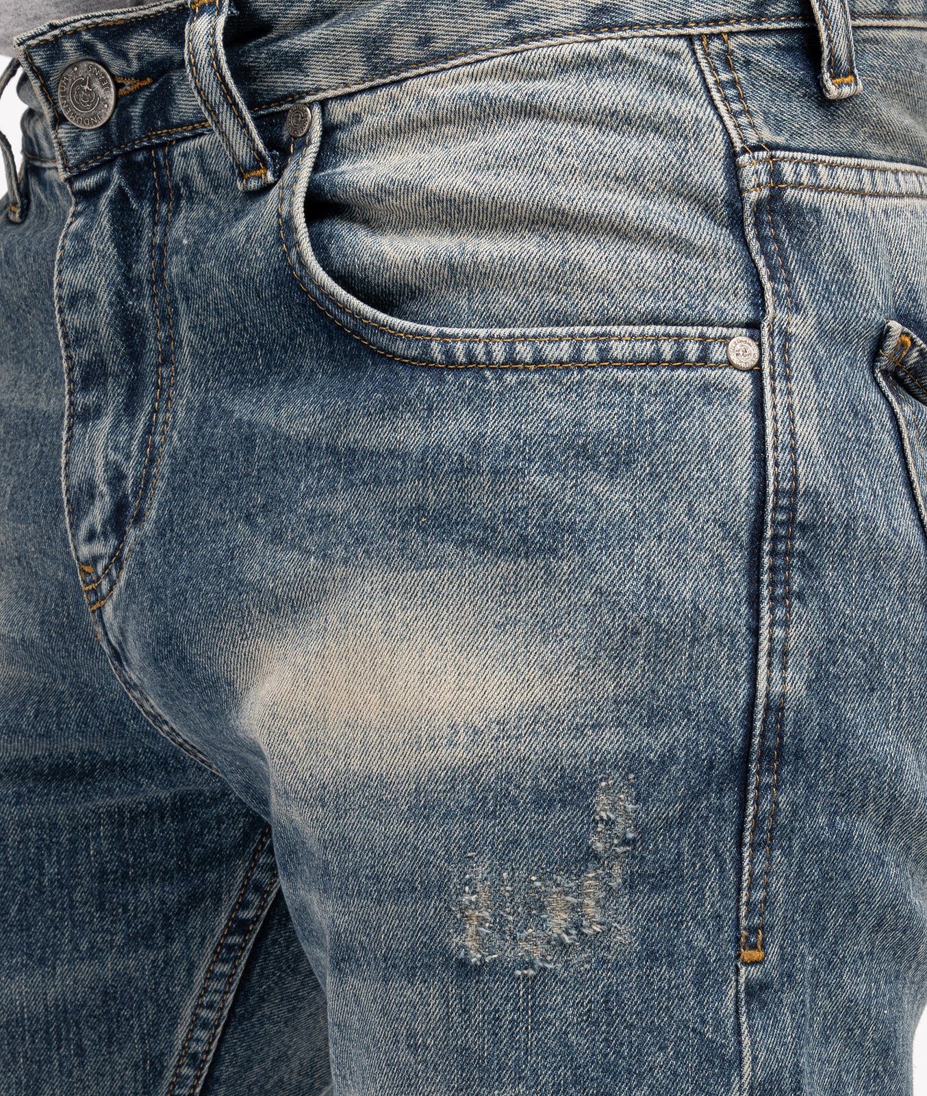 Indumentum Herren Jeans Regular Fit Blau IR-500 - Image 10