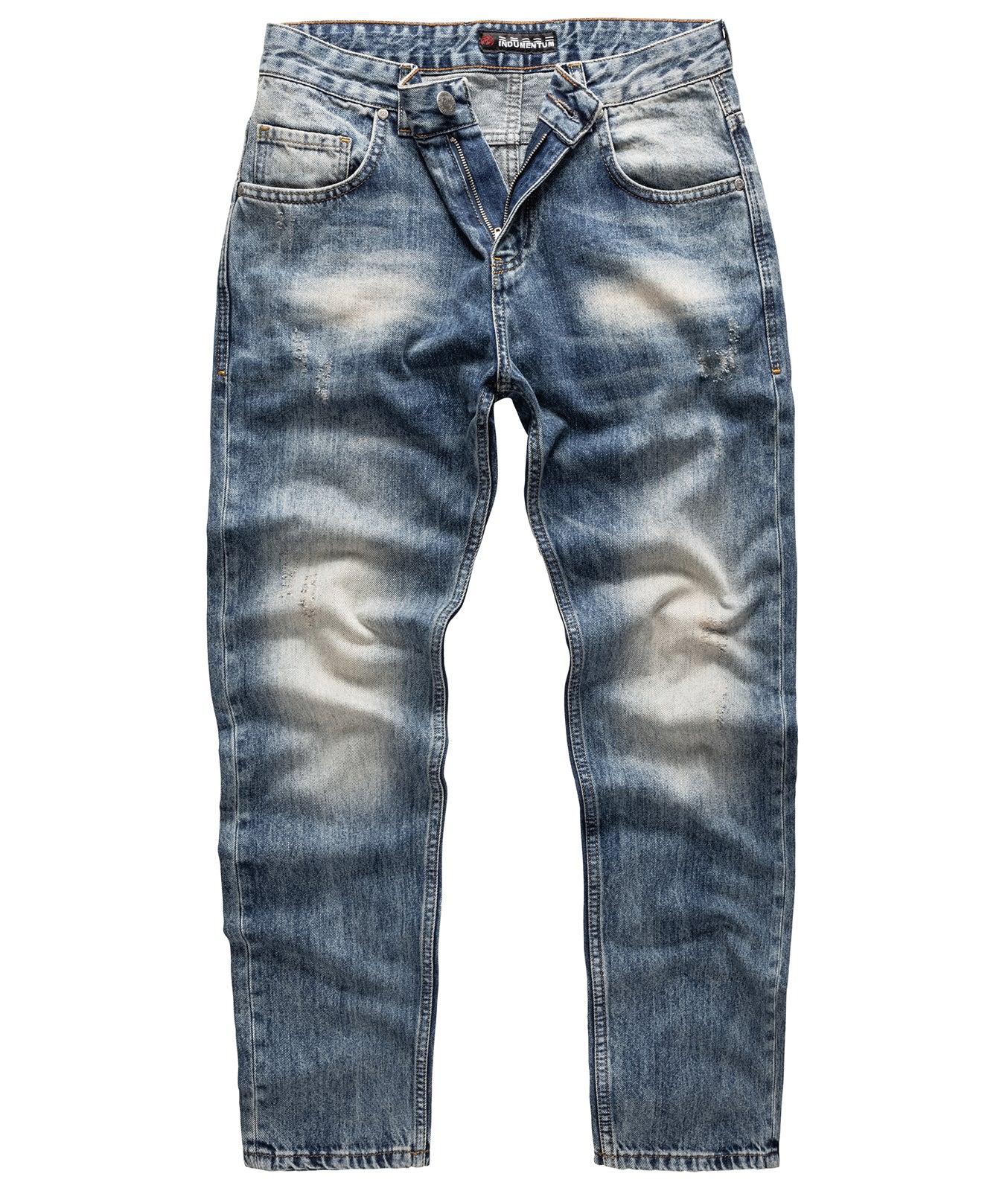 Indumentum Herren Jeans Regular Fit Blau IR-500 - Image 12