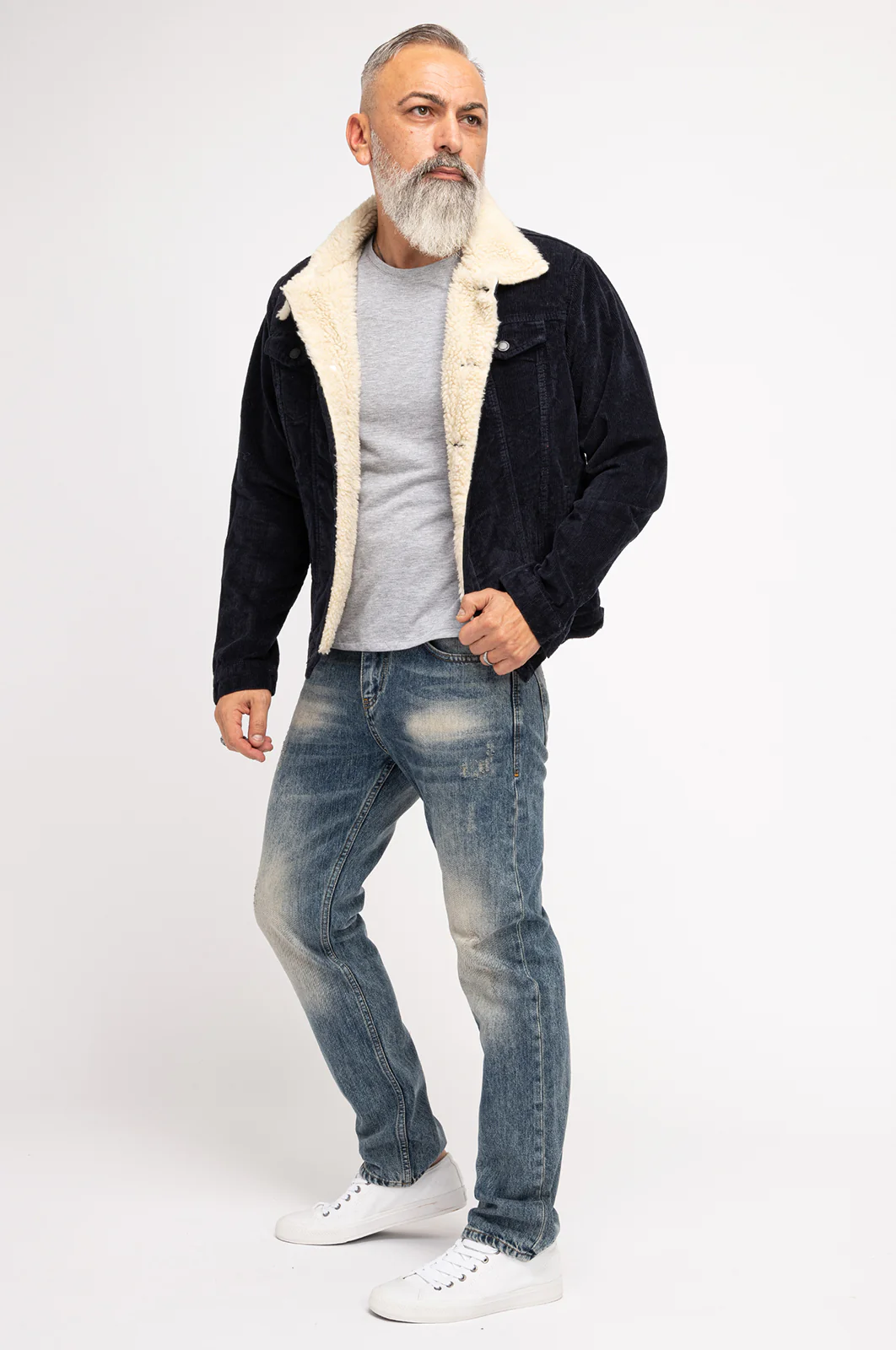 Indumentum Herren Jeans Regular Fit Blau IR-500 - Image 7