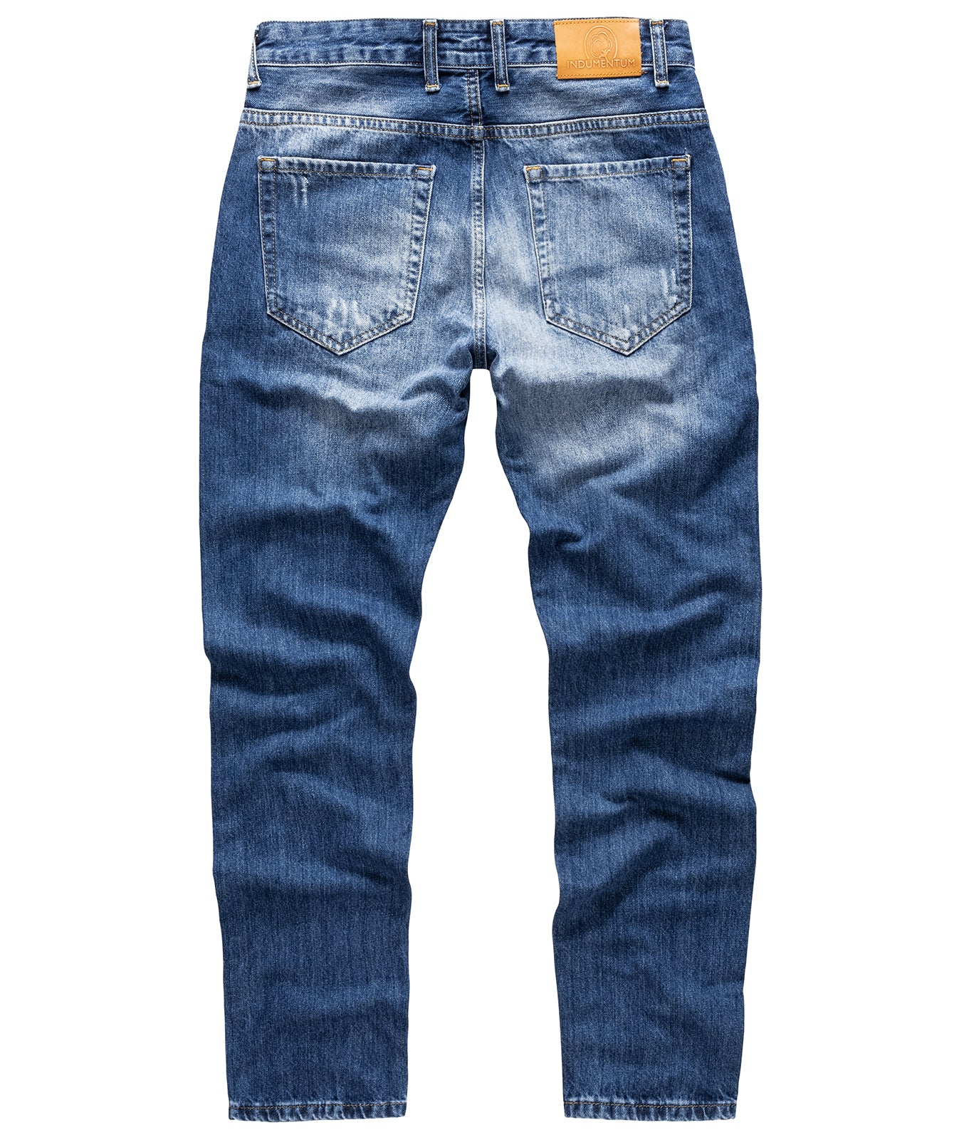 Indumentum Herren Jeans Regular Fit Blau IR-501 - Image 10