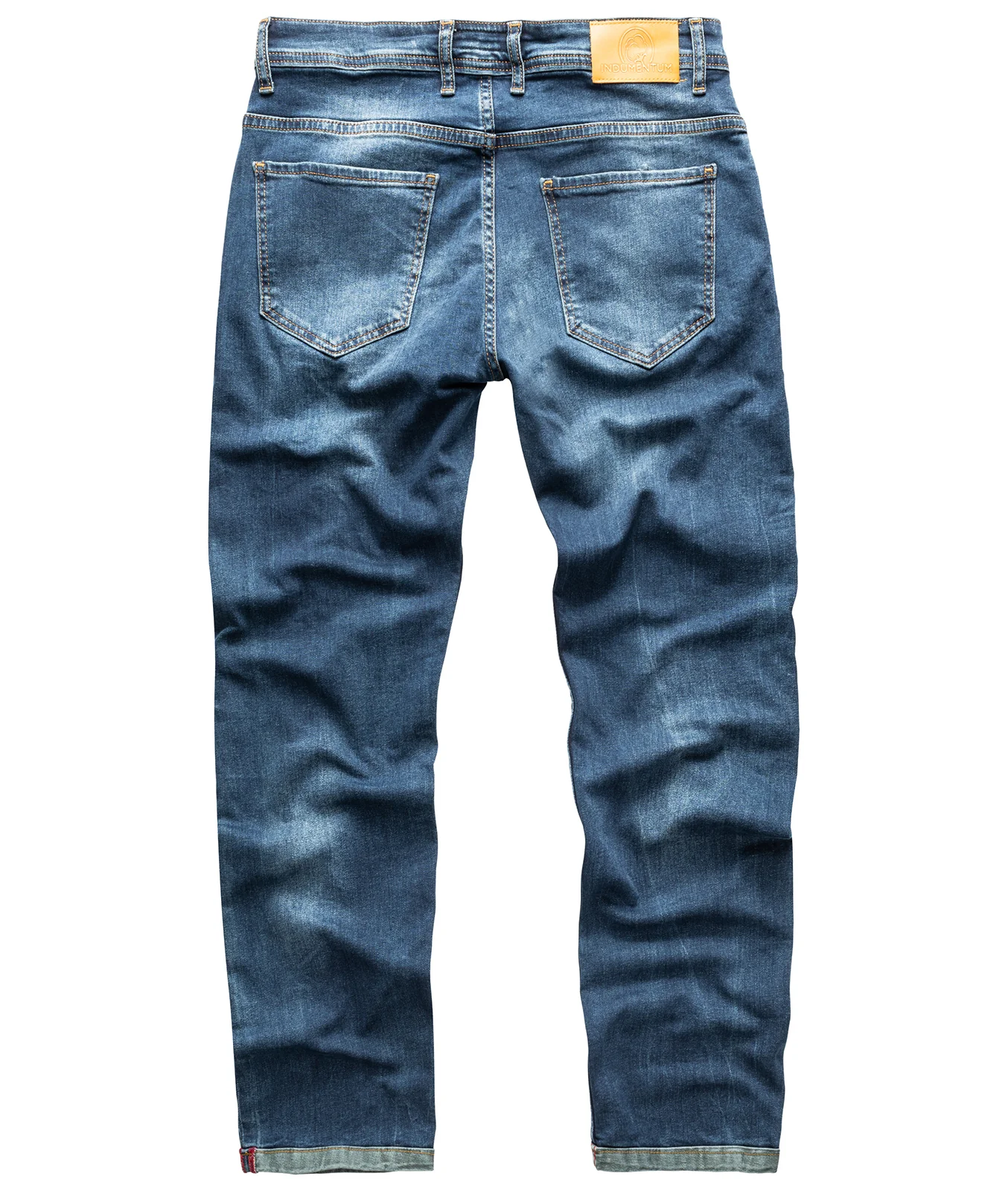 Indumentum Herren Jeans Regular Fit Blau IR-504 - Image 6