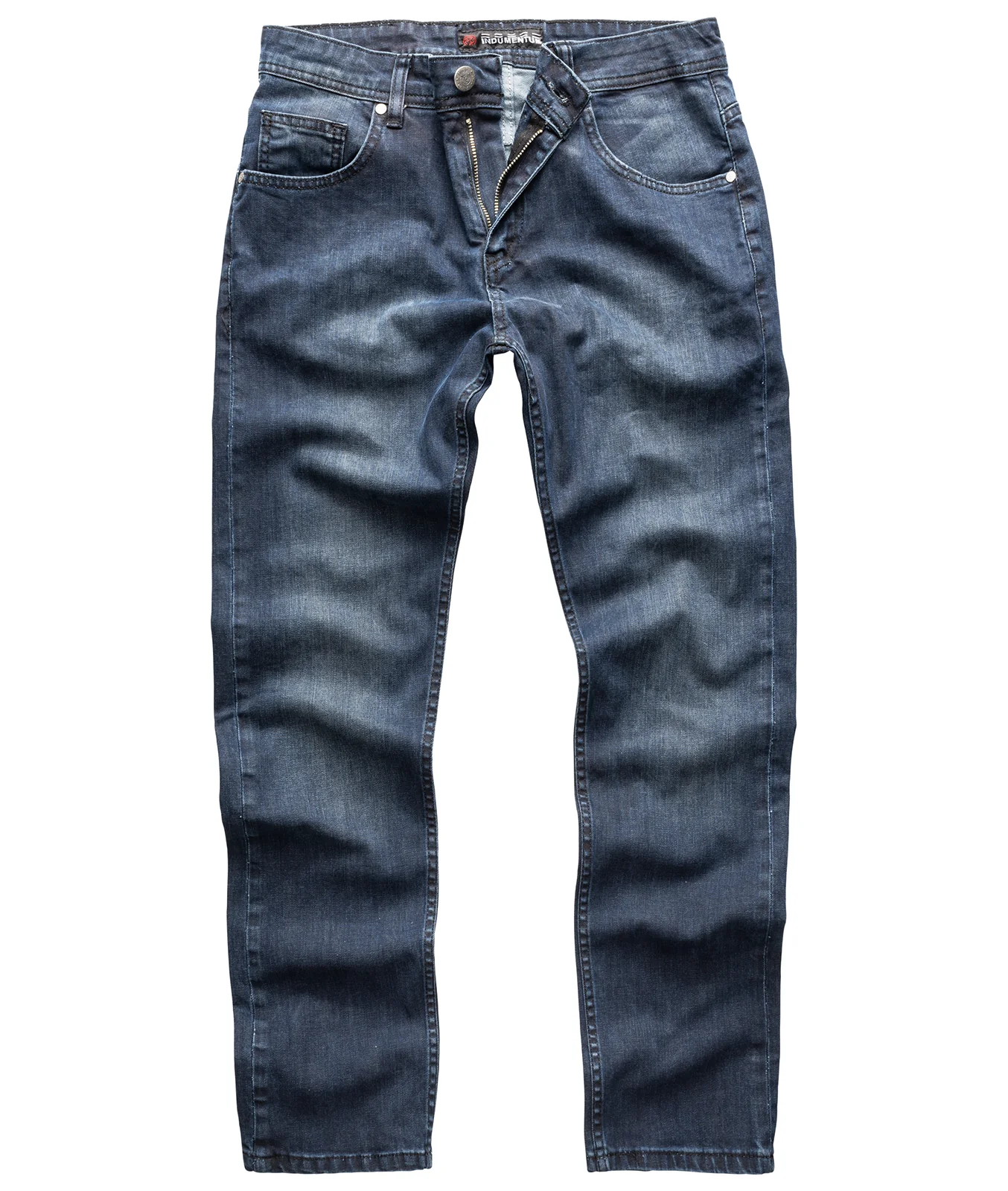 Indumentum Herren Jeans Regular Fit Blau IR-505 - Image 5