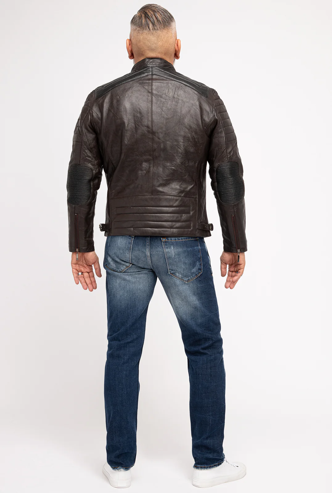 Indumentum Herren Jeans Regular Fit Dunkelblau IR-503 - Image 5